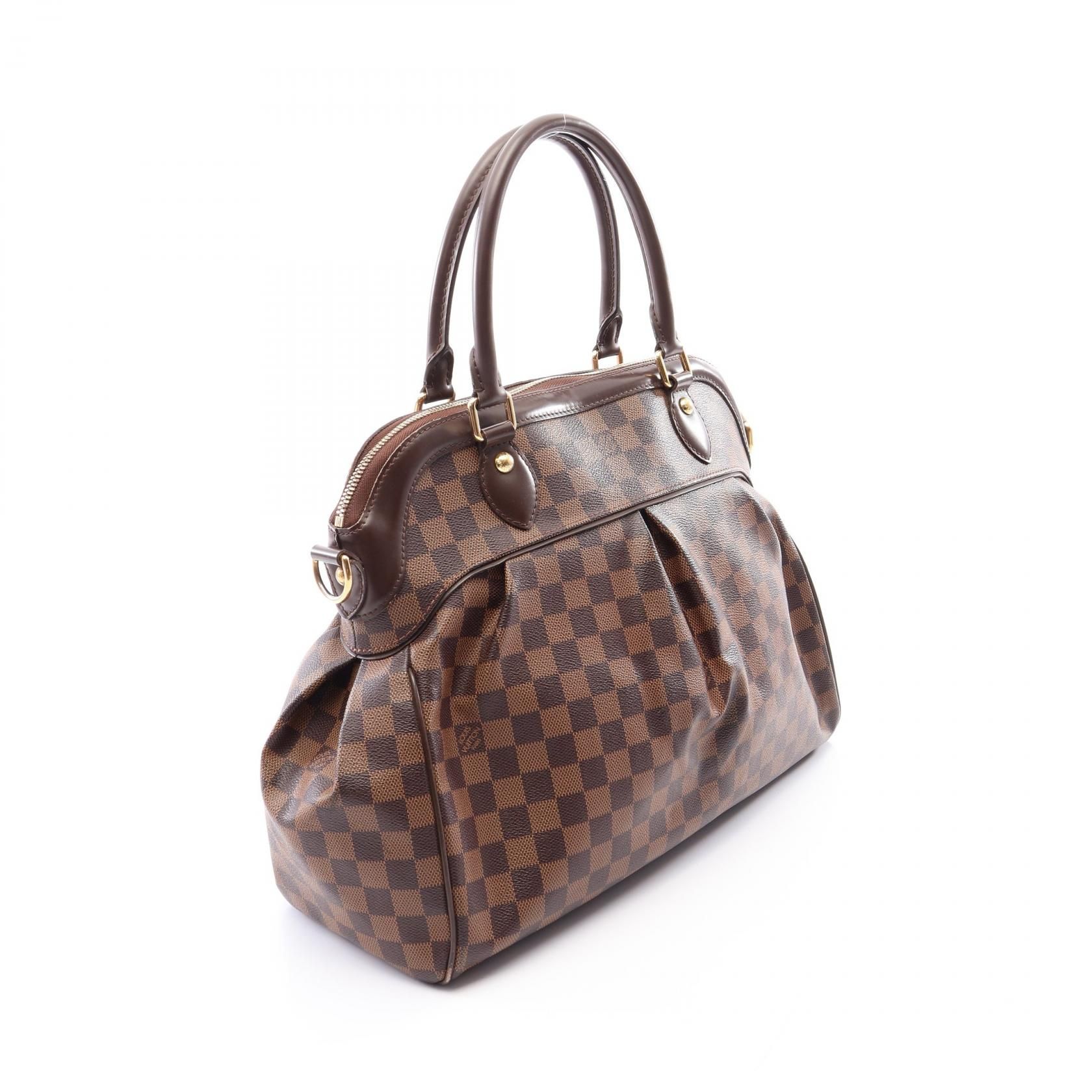 Trevi Gm Damier Ebene 2way Ebene Brown Handbag N 51998 — view 2