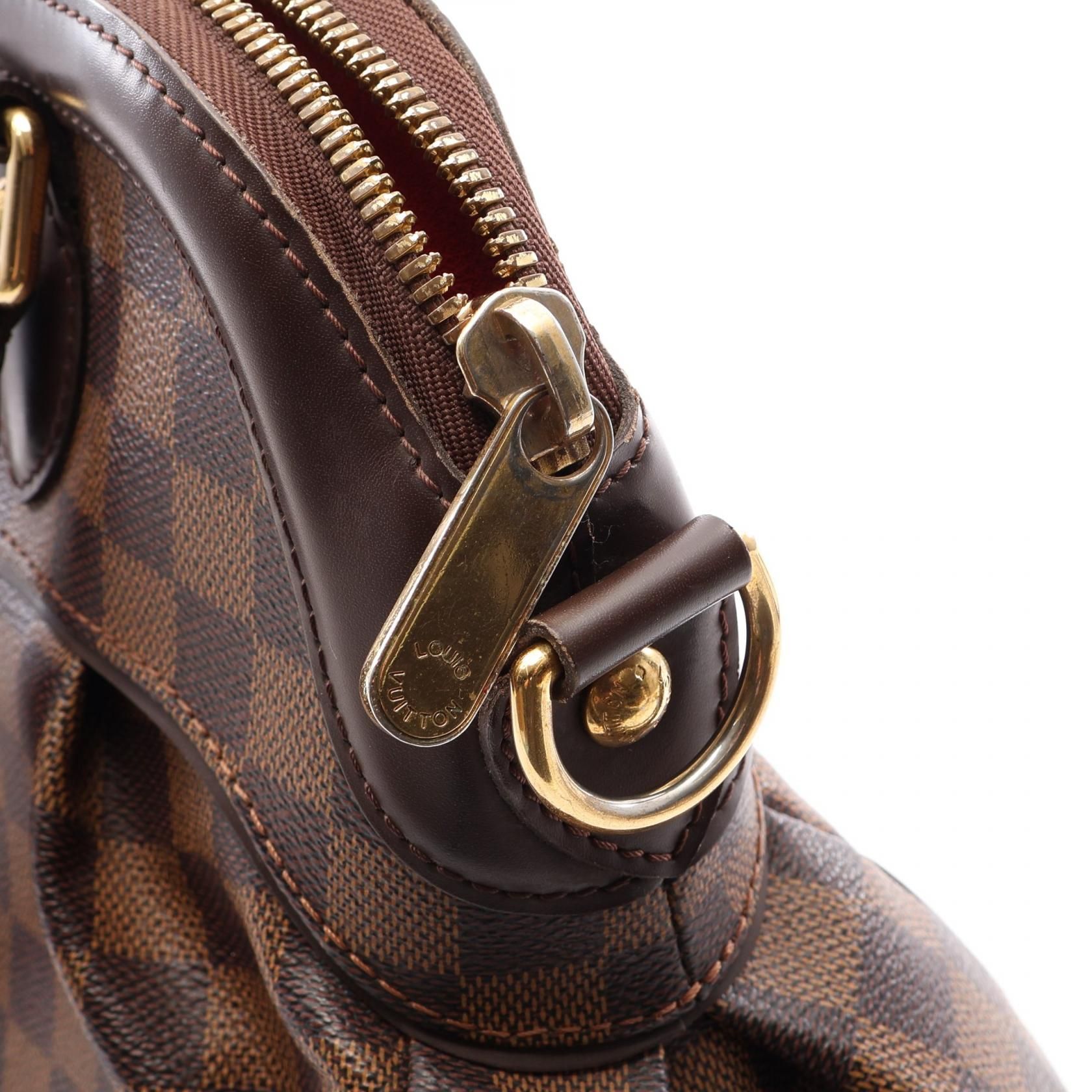 Trevi Gm Damier Ebene 2way Ebene Brown Handbag N 51998 — view 13