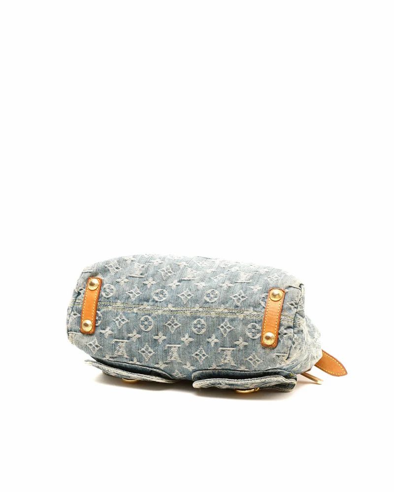 Monogram Denim Baggy PM Bag — view 9