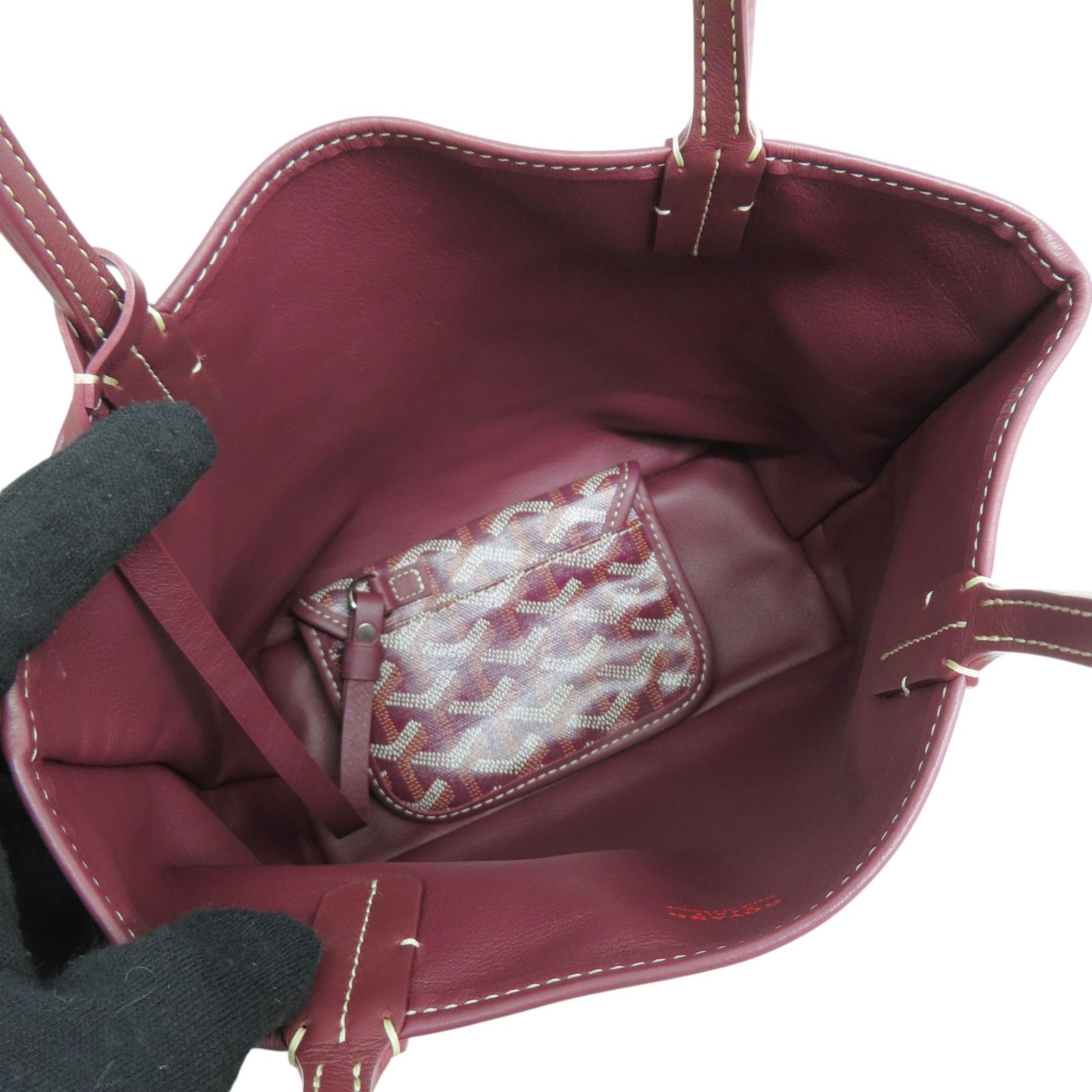 Anjou Mini Tote w/Sunflower Print — view 6
