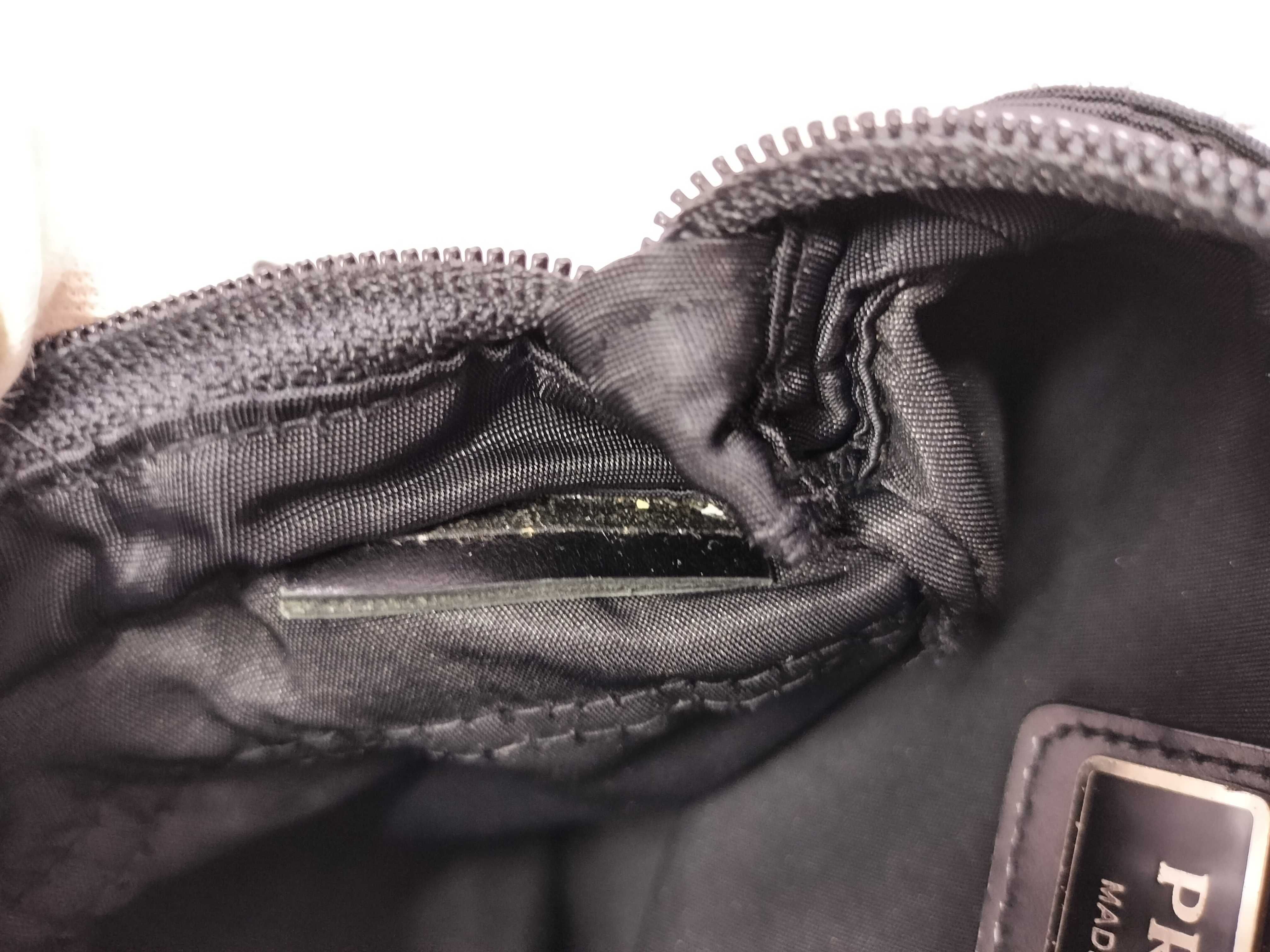 Nylon Shoulder Bag Black — view 11