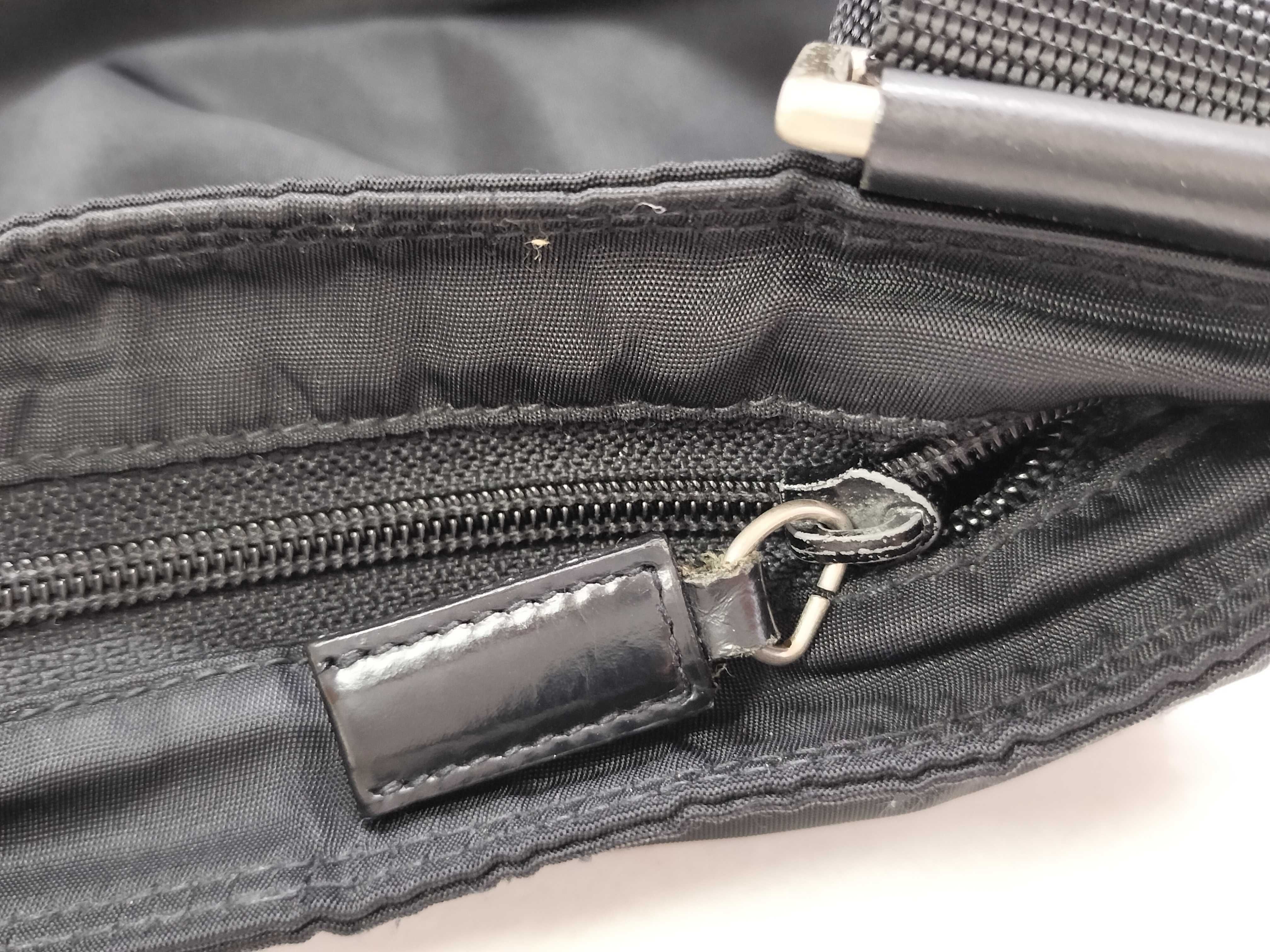 Nylon Shoulder Bag Black — view 12