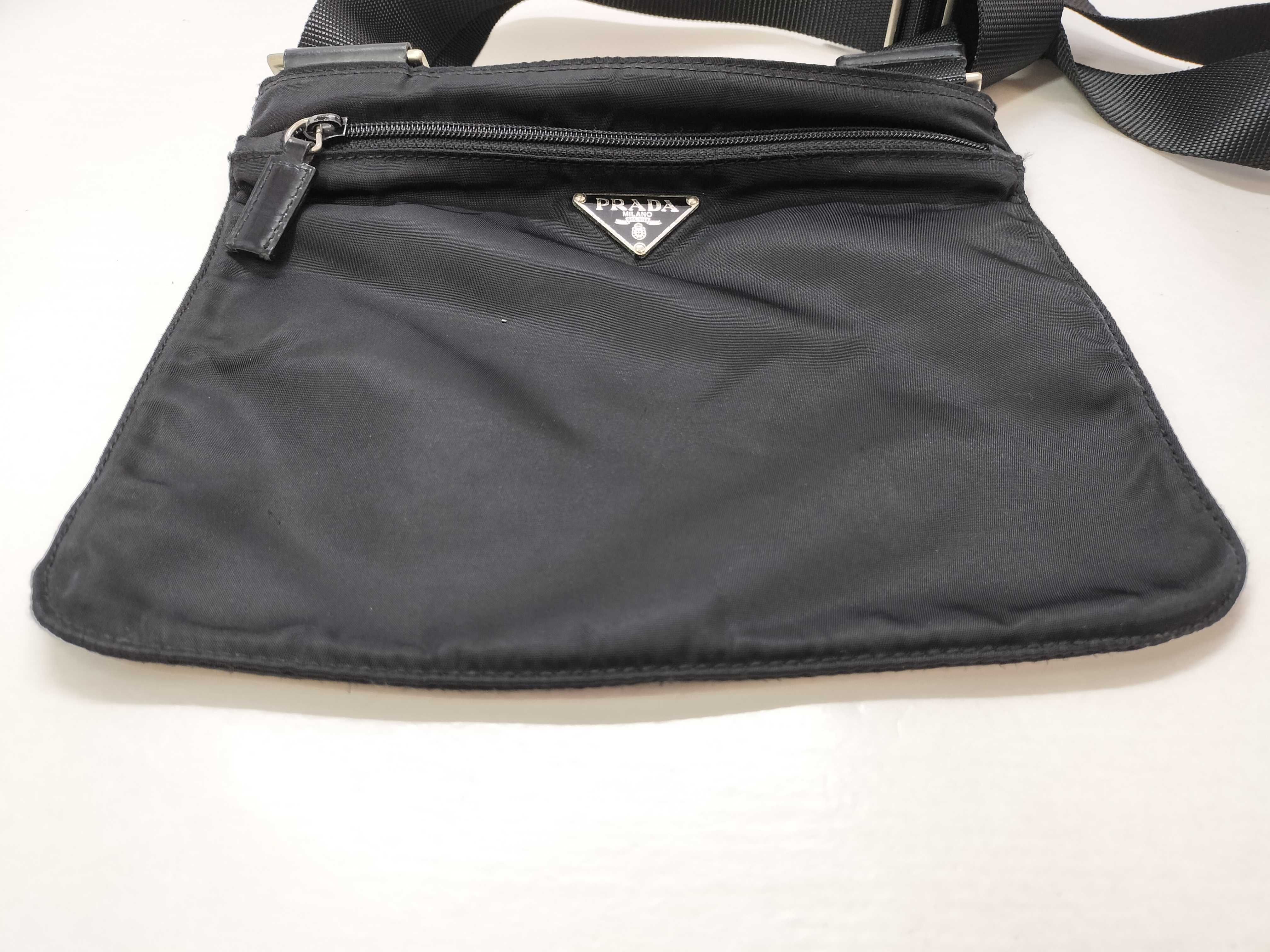 Nylon Shoulder Bag Black — view 13