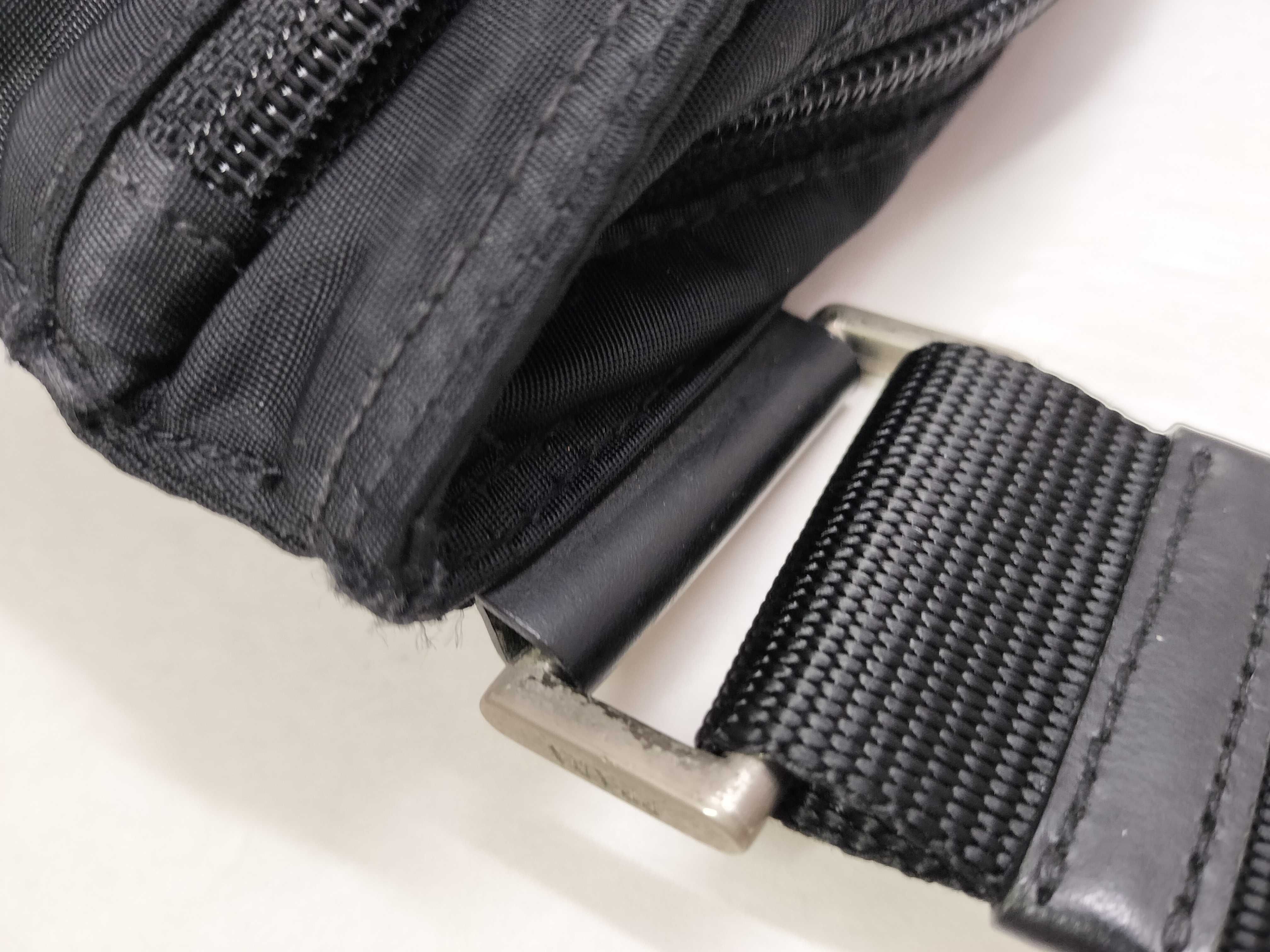 Nylon Shoulder Bag Black — view 6