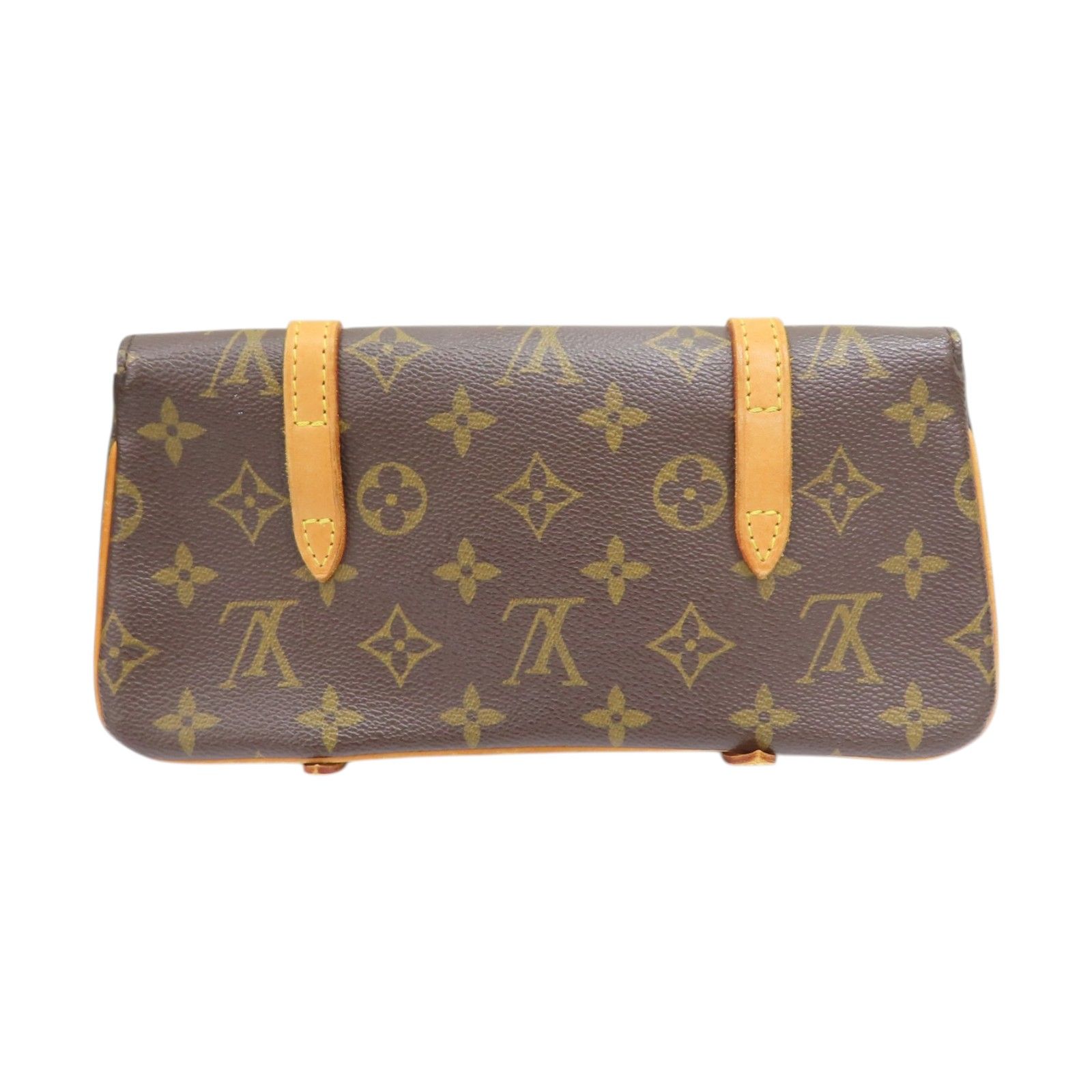 Brown Shoulder Belt Bag M 51157, Brown — view 2