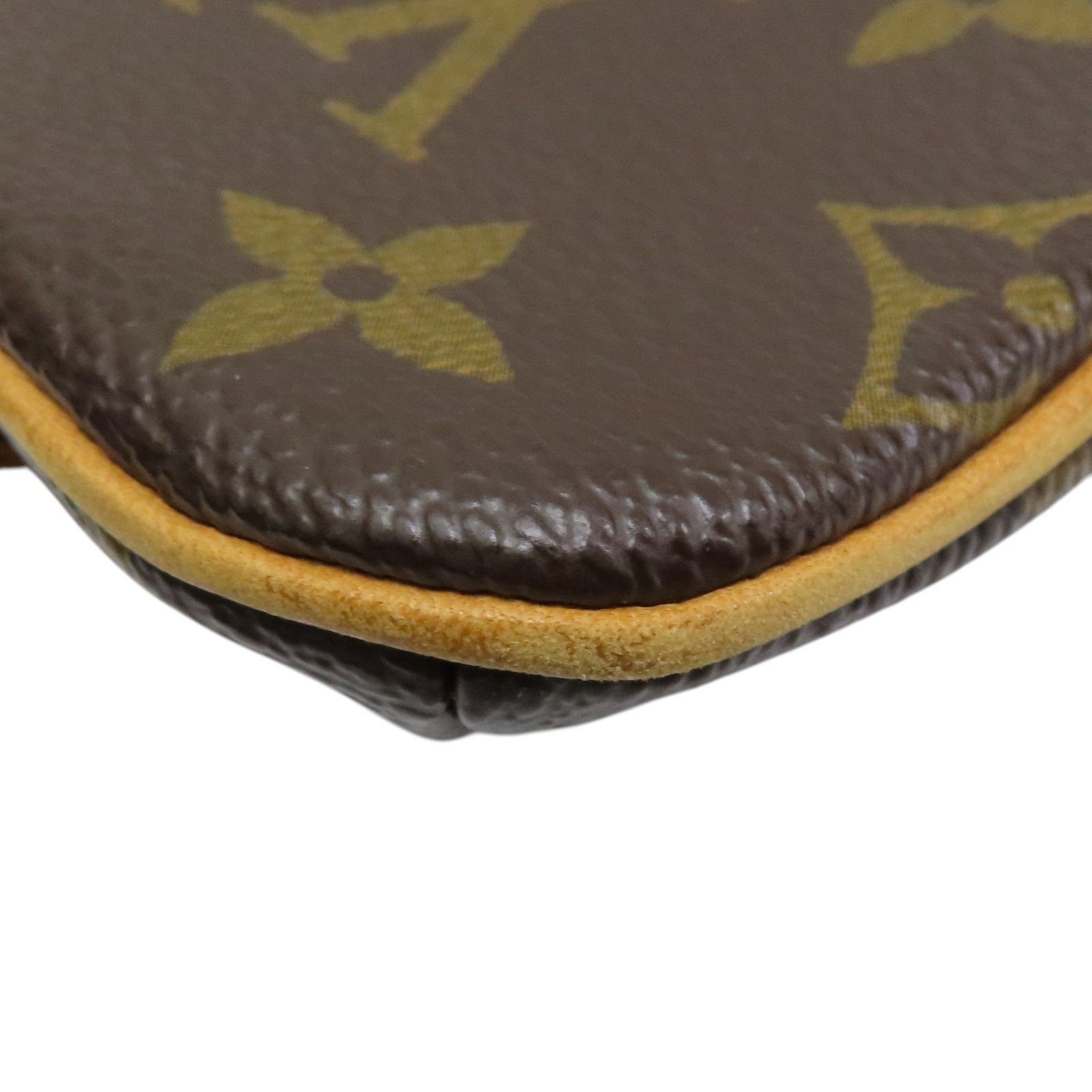 Brown Shoulder Belt Bag M 51157, Brown — view 13