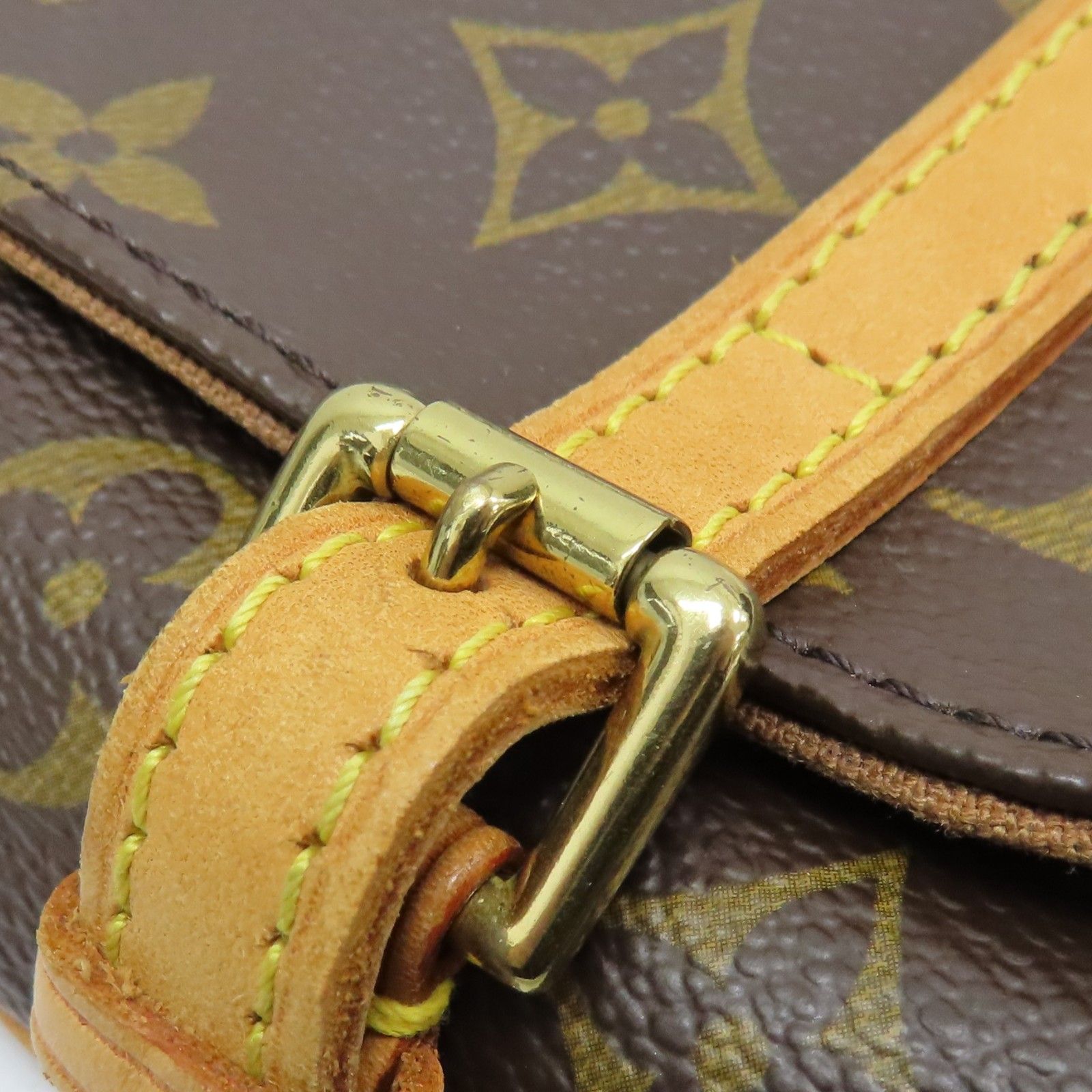 Brown Shoulder Belt Bag M 51157, Brown — view 15