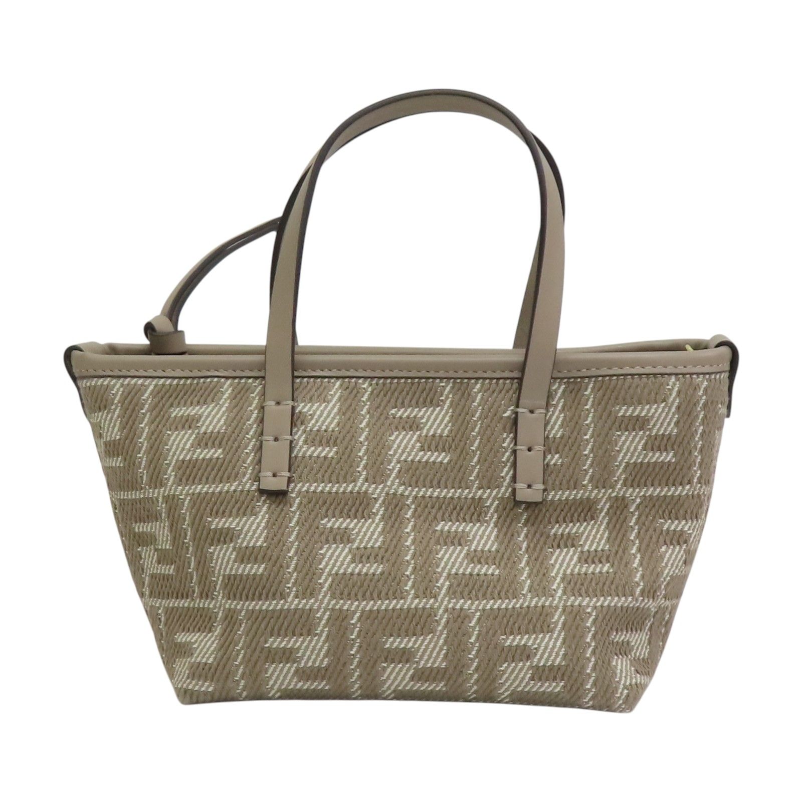 Mini FF Logo Roll Handbag w/Detachable Strap — view 2