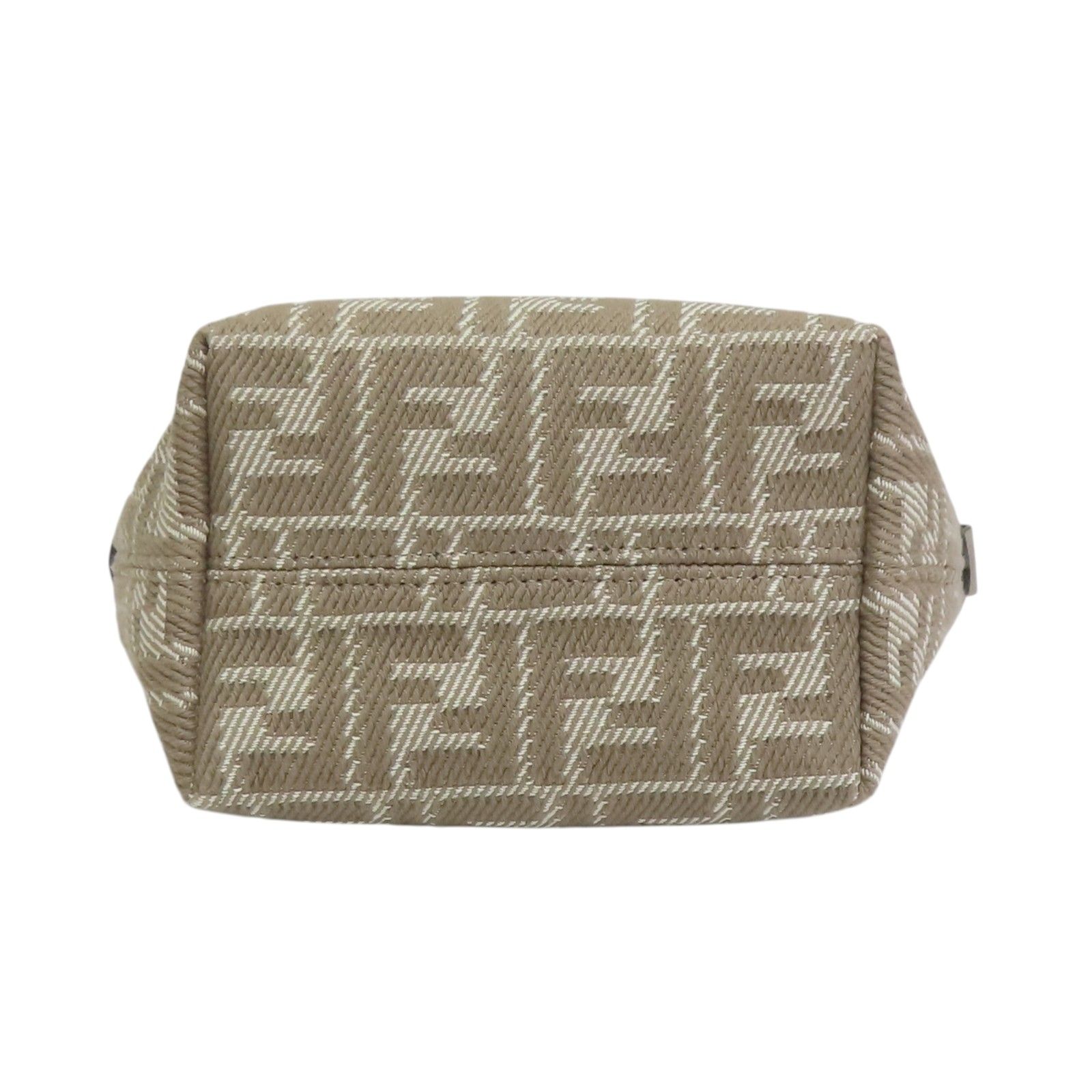 Mini FF Logo Roll Handbag w/Detachable Strap — view 4