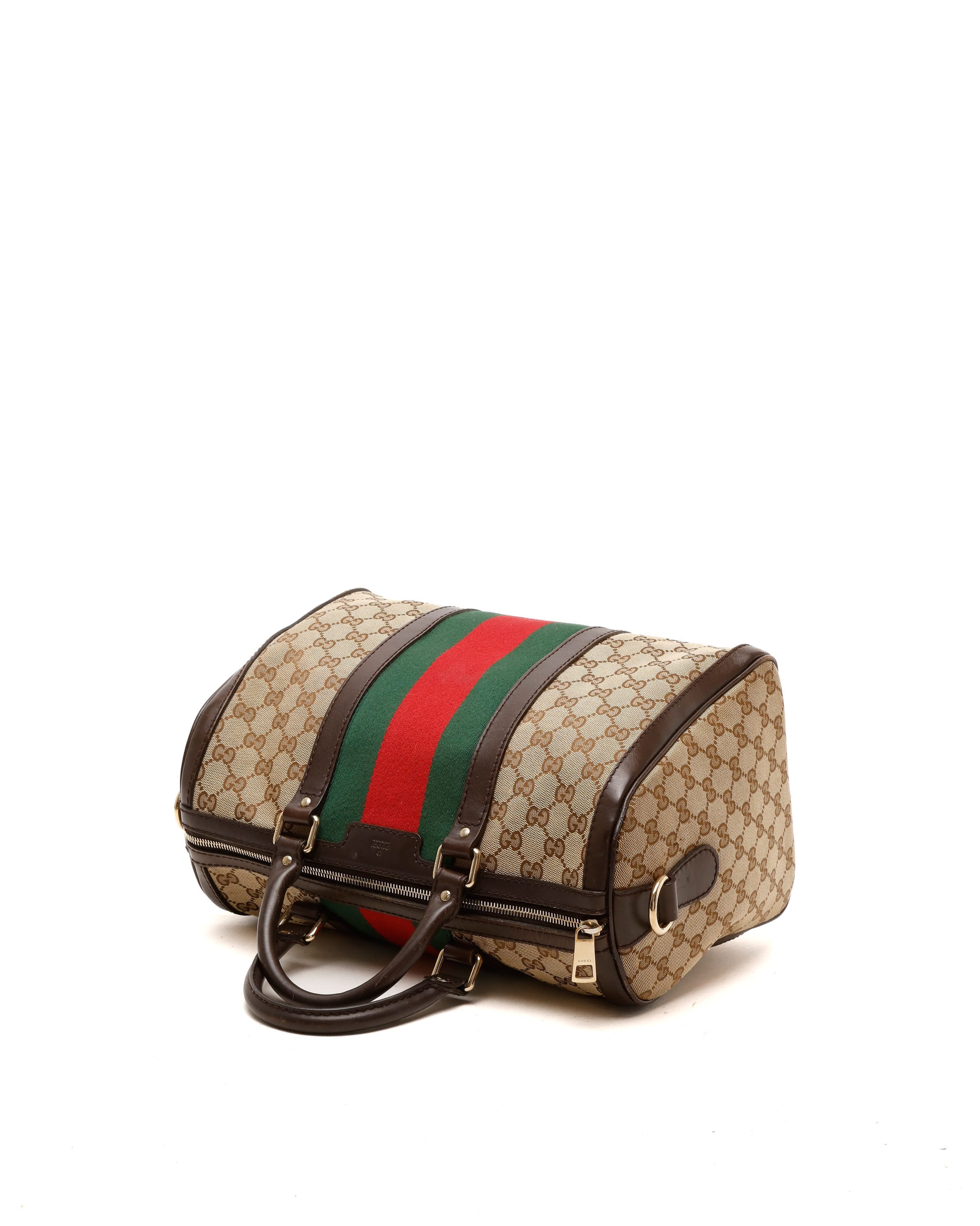 GG Web Boston Bag — view 4