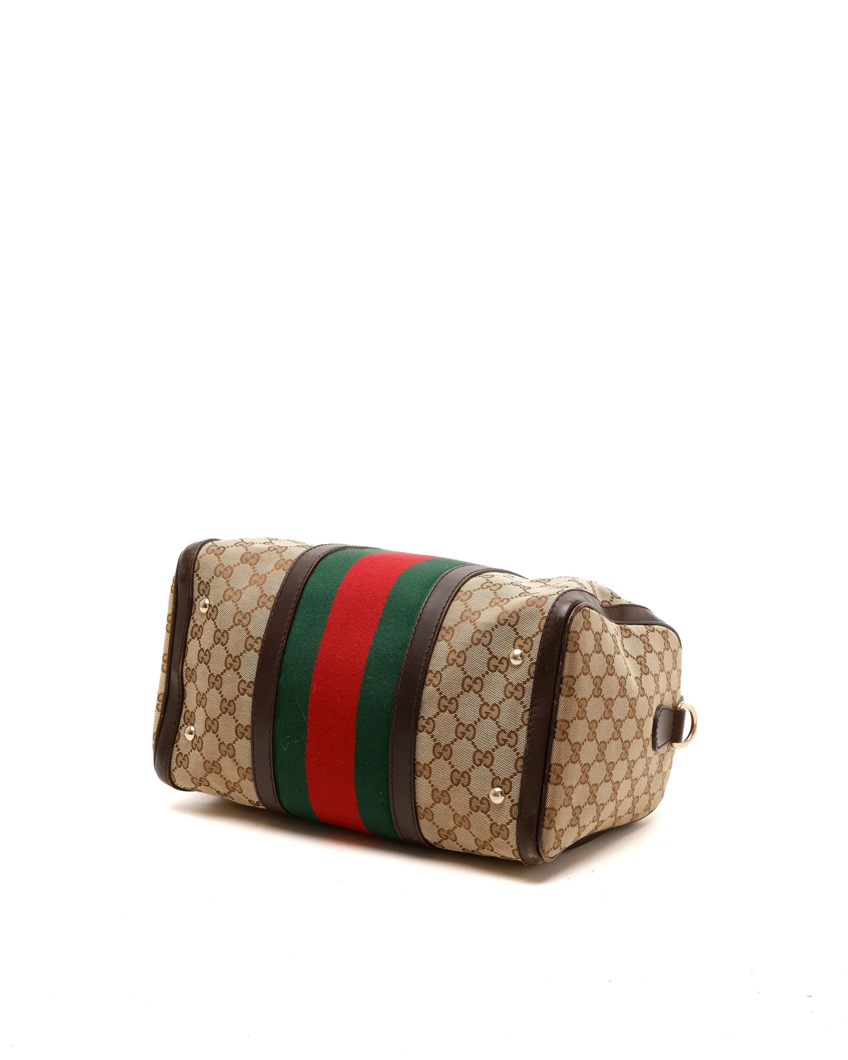 GG Web Boston Bag — view 5