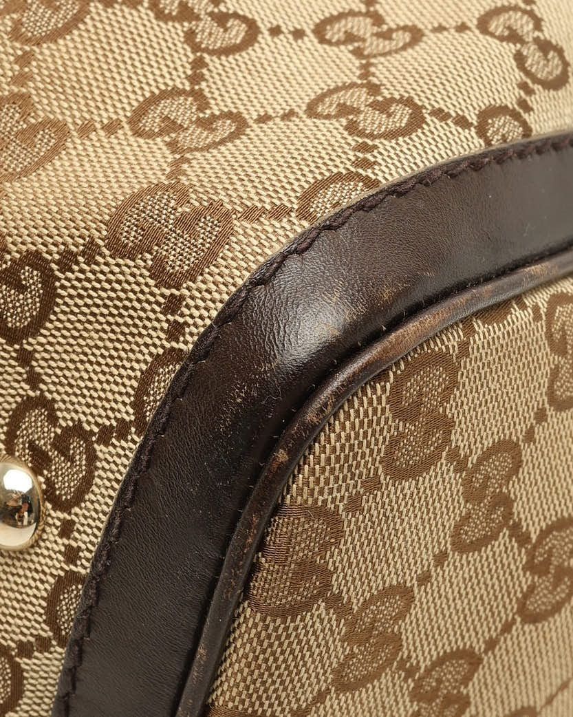 GG Web Boston Bag — view 6