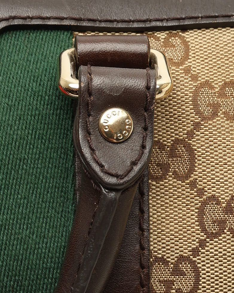GG Web Boston Bag — view 7