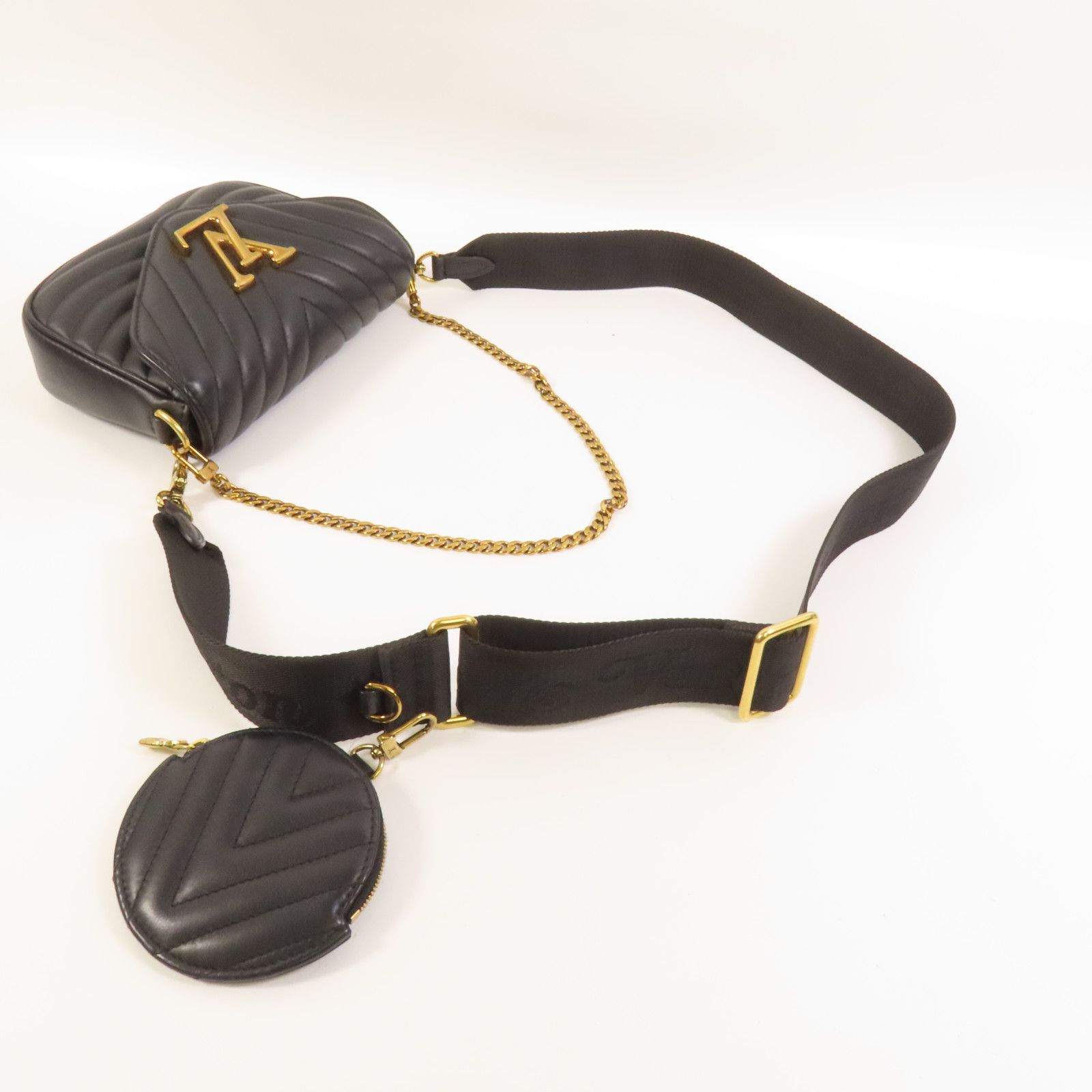 New Wave Multi Pochette, Calf Leather Quilted — view 5