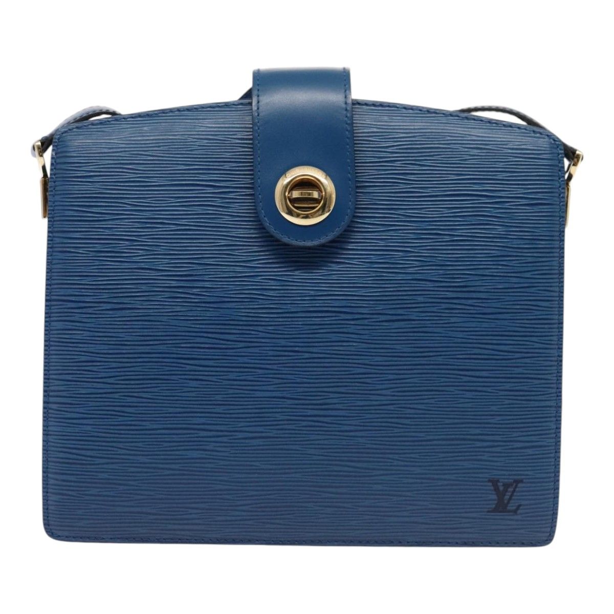 Capuchin Shoulder Bag Blue M 52345 Lv Auth, Blue — view 13