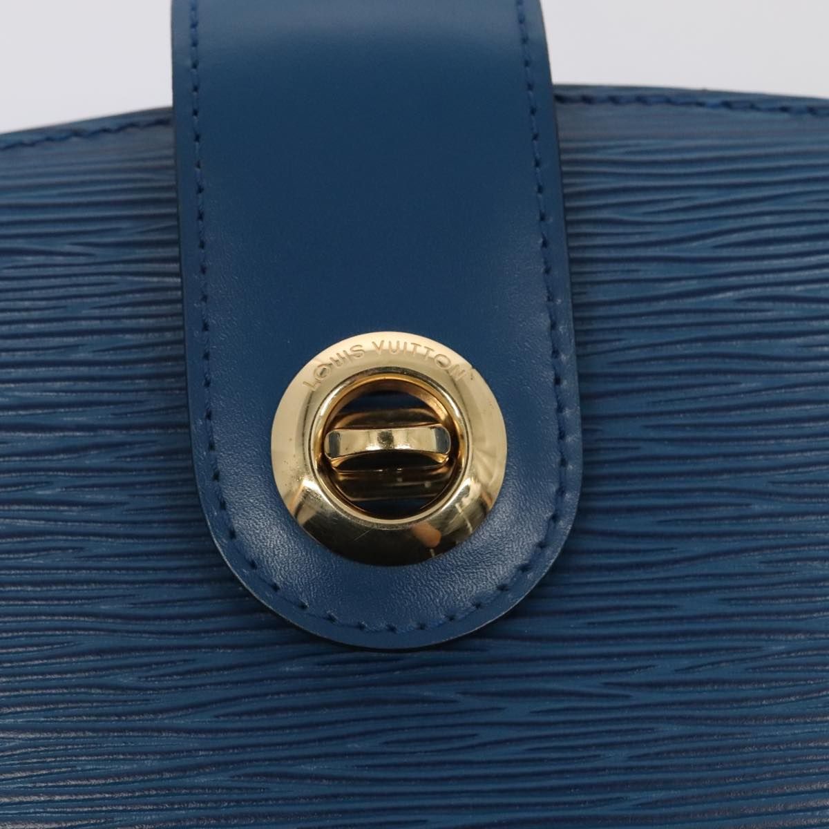 Capuchin Shoulder Bag Blue M 52345 Lv Auth, Blue — view 18