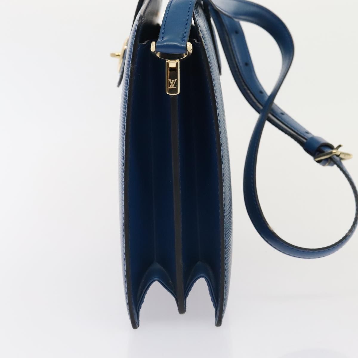 Capuchin Shoulder Bag Blue M 52345 Lv Auth, Blue — view 3