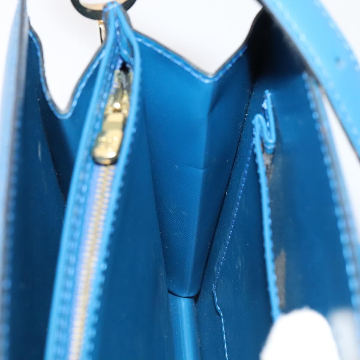 Capuchin Shoulder Bag Blue M 52345 Lv Auth, Blue — view 21
