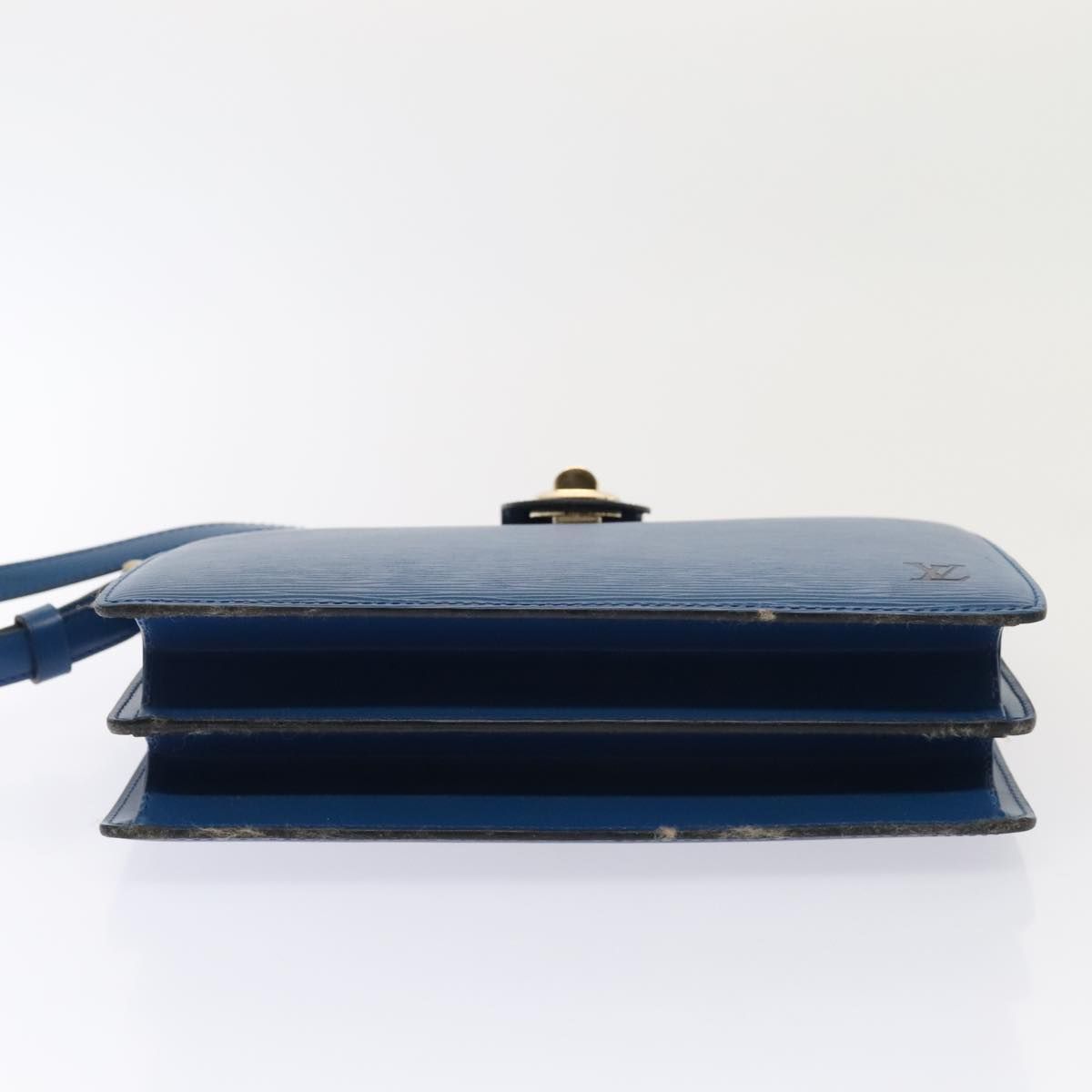Capuchin Shoulder Bag Blue M 52345 Lv Auth, Blue — view 5