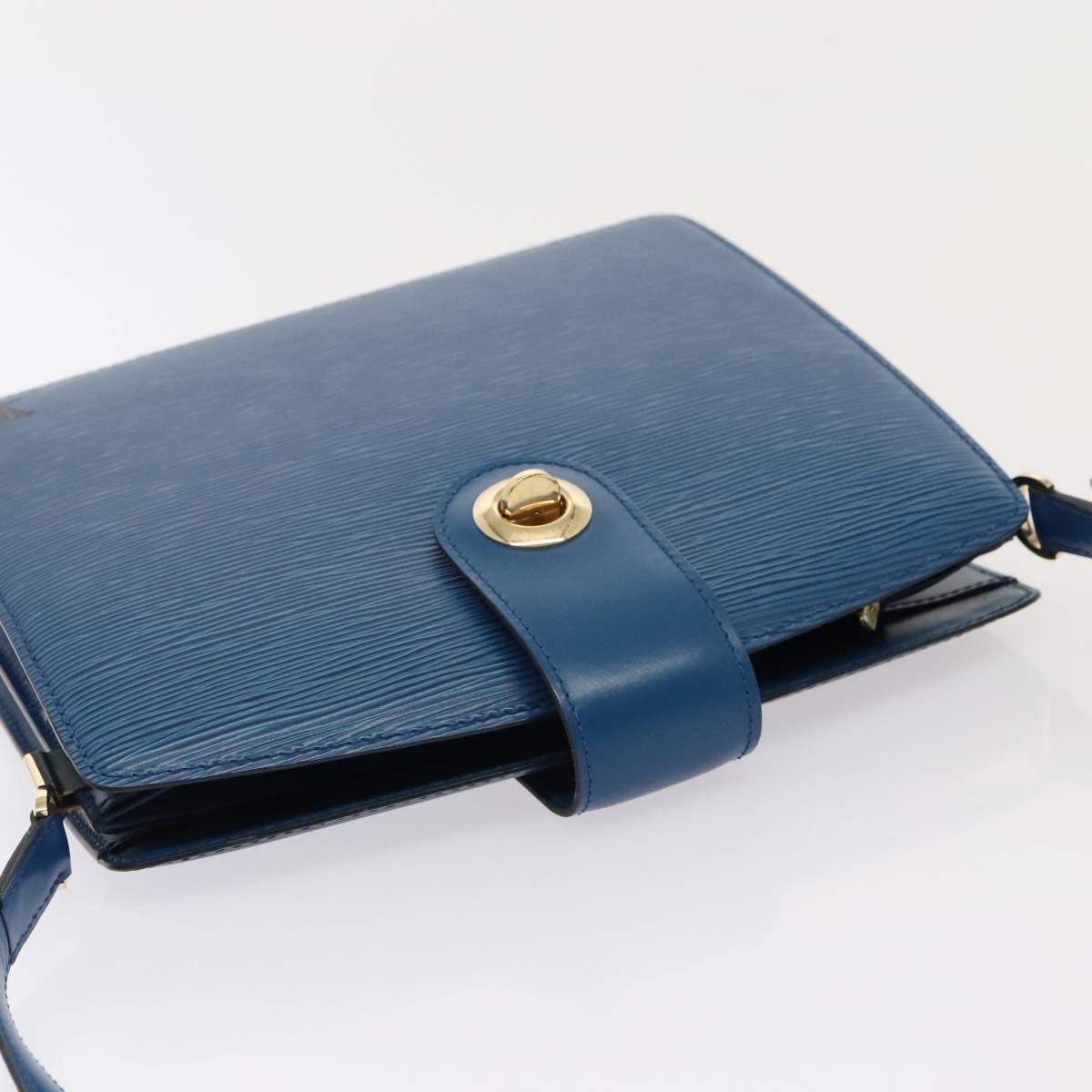 Capuchin Shoulder Bag Blue M 52345 Lv Auth, Blue — view 6