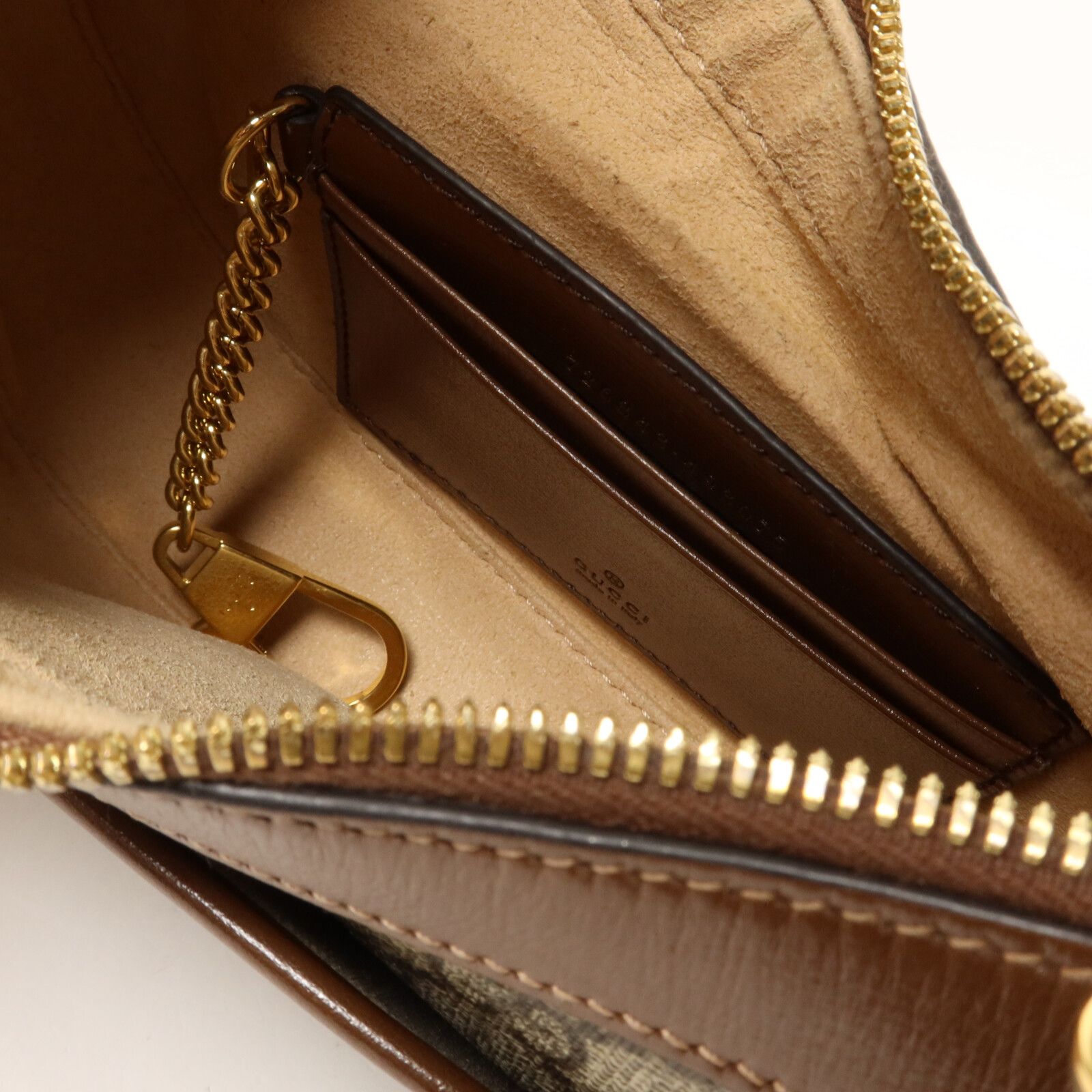 GG Supreme Monogram Azalea Calfskin Mini Retro Interlocking G Half Moon Bag — view 5
