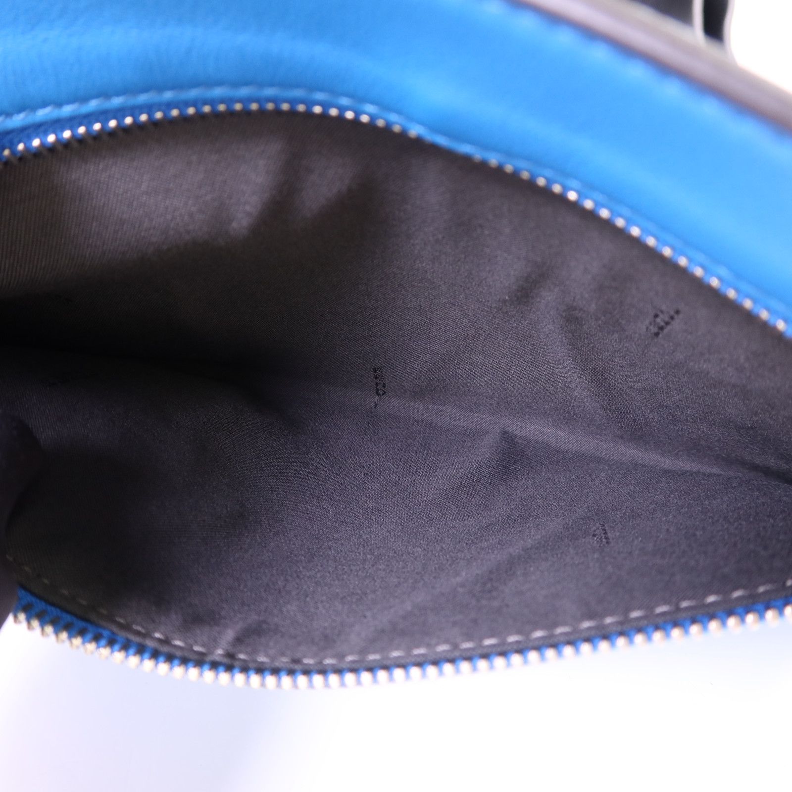 Leather Dotcom 2Way Shoulder Bag Ginpaku Hand-handed Shoulder And Back Bag 2way S, Black — view 12