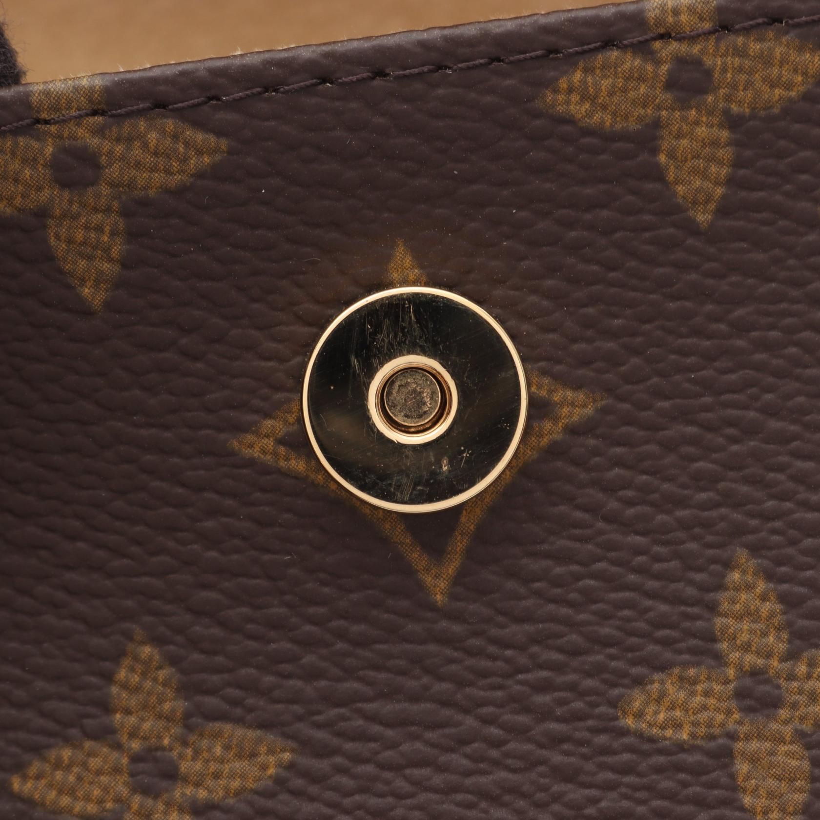 Pochette Florentine - With Bouton Press (s) Brown Waist Bag Body Bag M 51855 — view 6