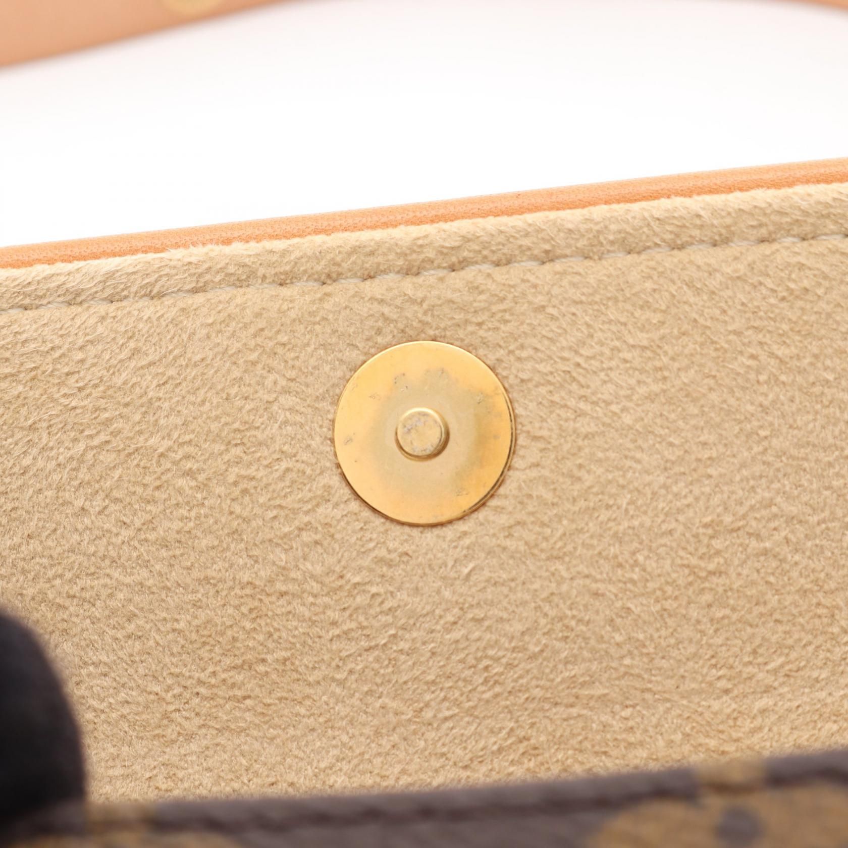 Pochette Florentine - With Bouton Press (s) Brown Waist Bag Body Bag M 51855 — view 7