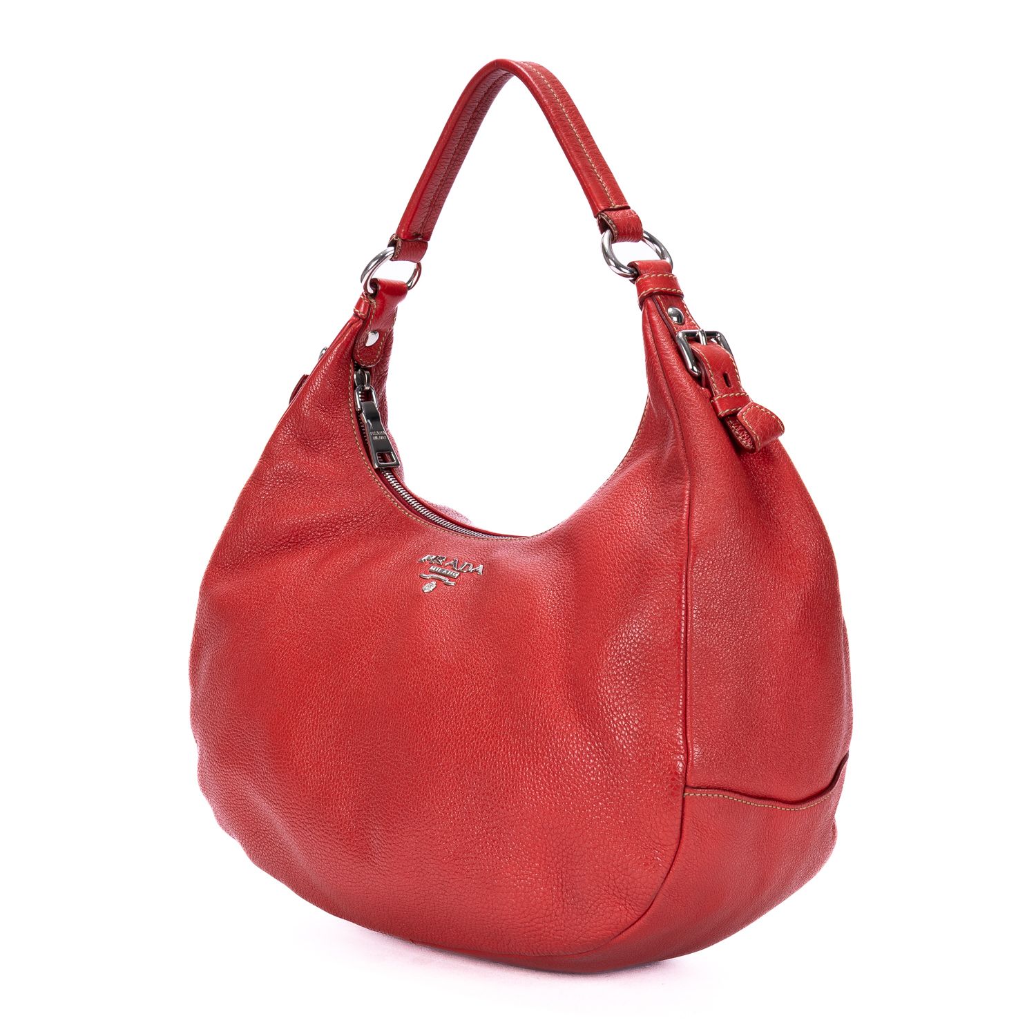 Hobo Hobo Red Red Vitello Daino Gold — view 2