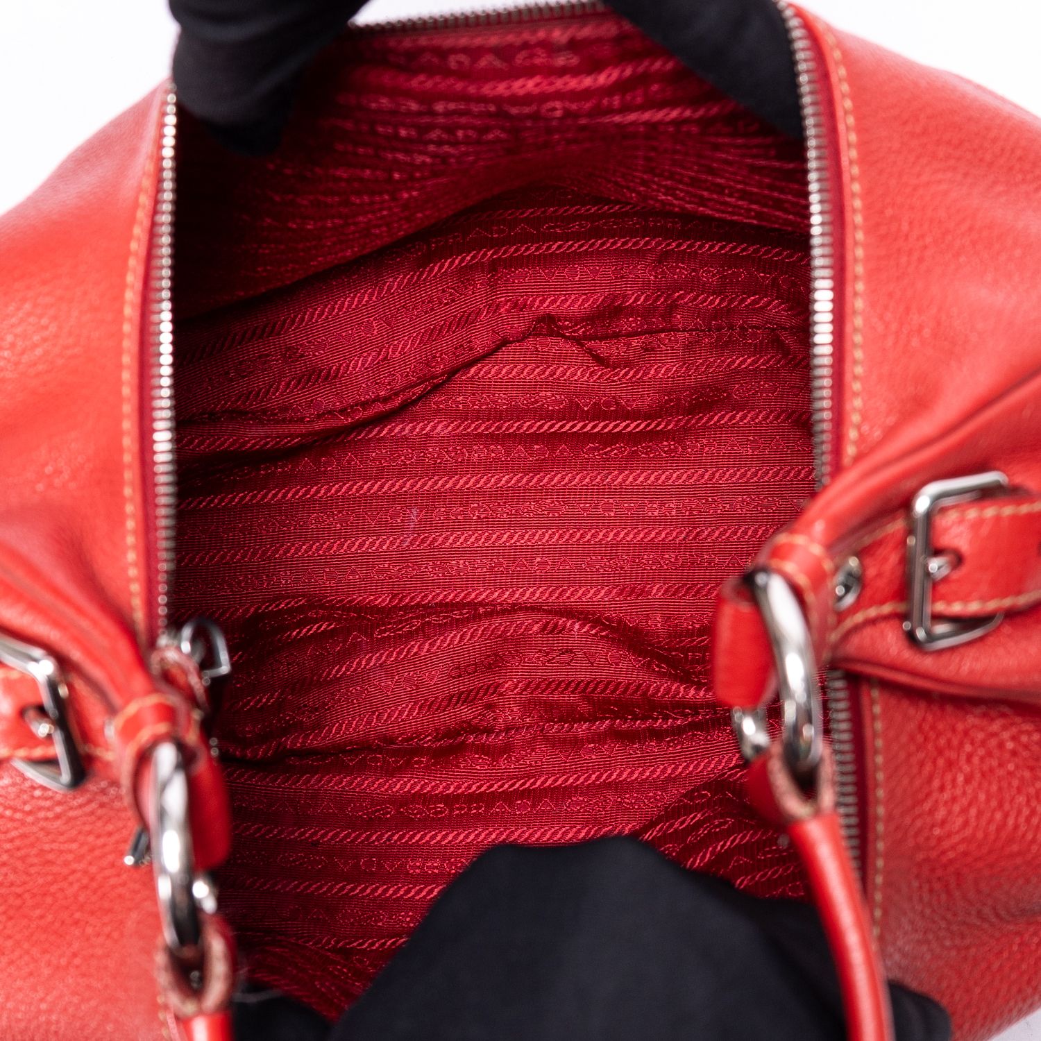 Hobo Hobo Red Red Vitello Daino Gold — view 9