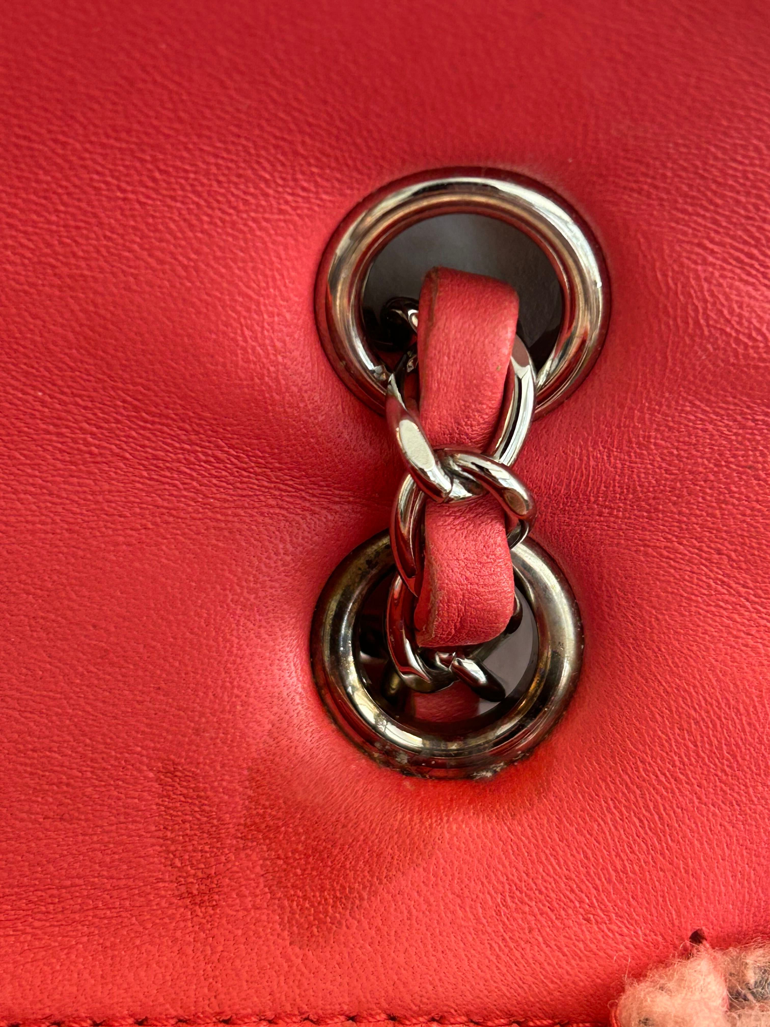 Chanel Tweed Patchwork Chain Shoulder 23395971 Bag — view 13