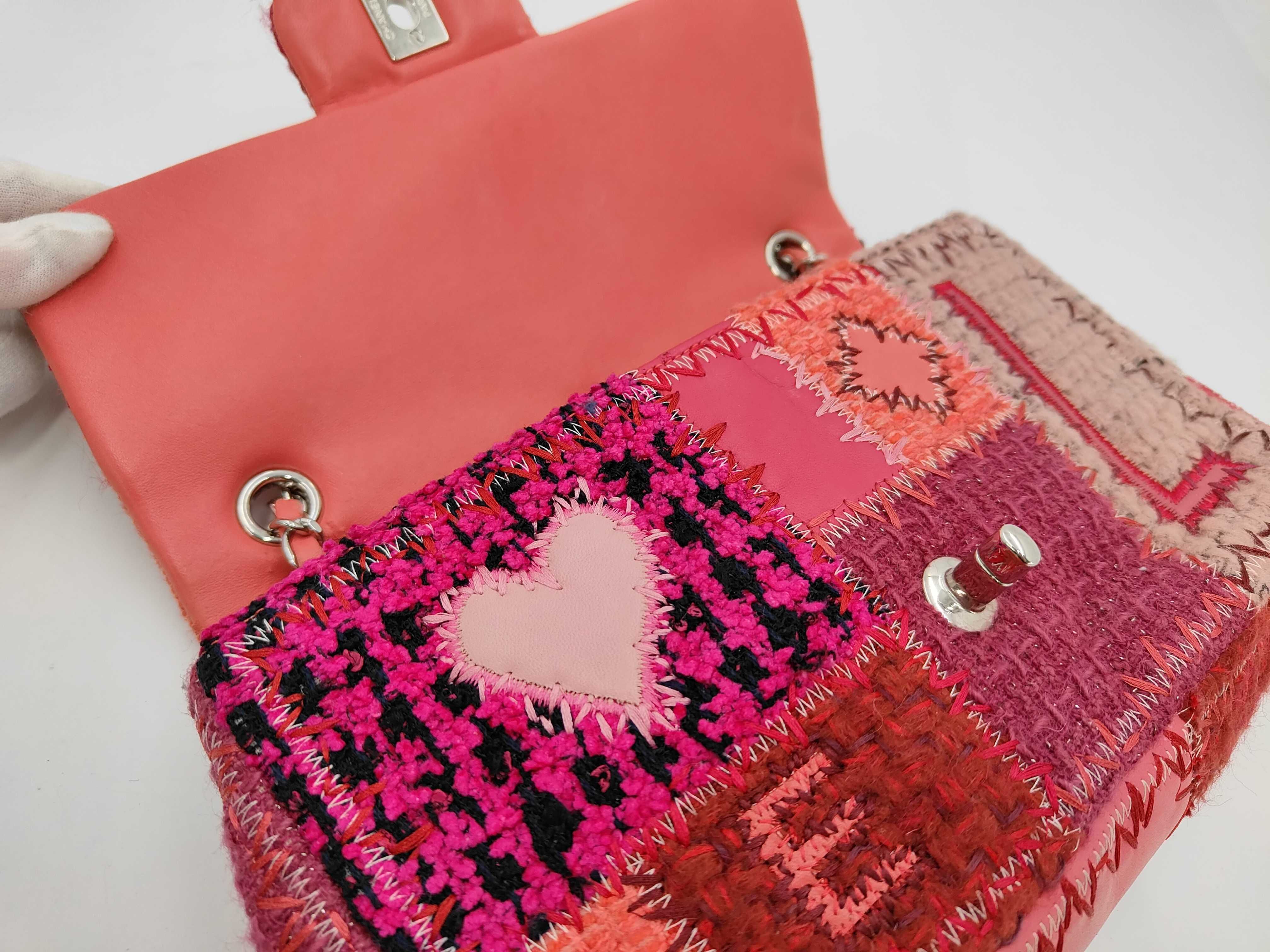 Chanel Tweed Patchwork Chain Shoulder 23395971 Bag — view 7