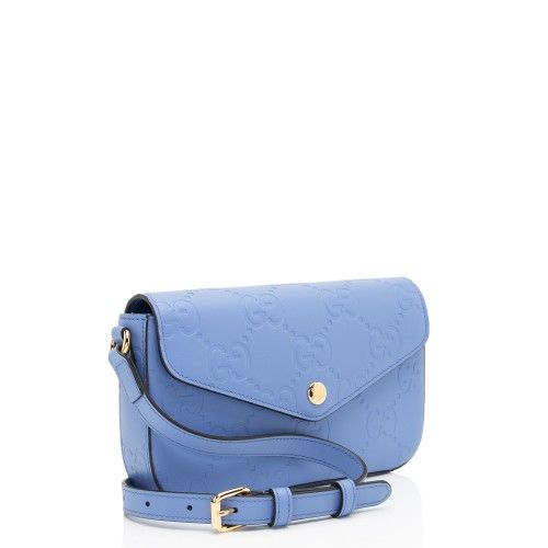 Super Mini Shoulder Bag 772794, Calfskin Embossed — view 2