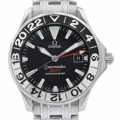 Seamaster GMT 50th Anniversary Steel Black Dial Mens Watch 2234.50.00