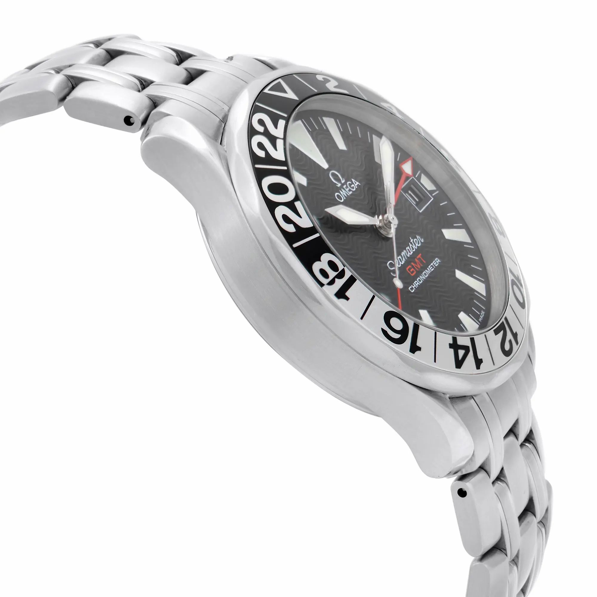 Seamaster GMT 50th Anniversary Steel Black Dial Mens Watch 2234.50.00 — view 4