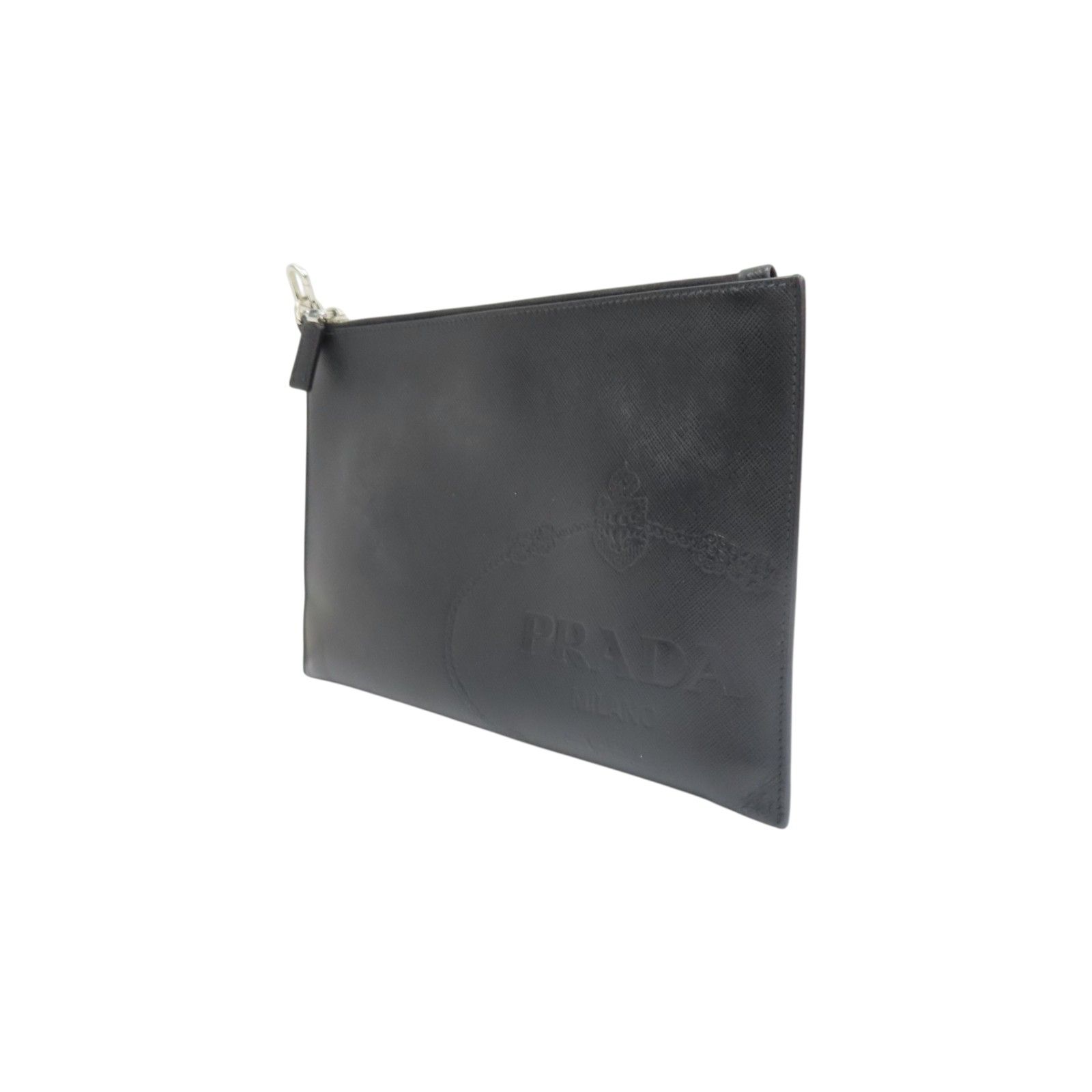 Saffiano Leather Clutch/Wristlet — view 3