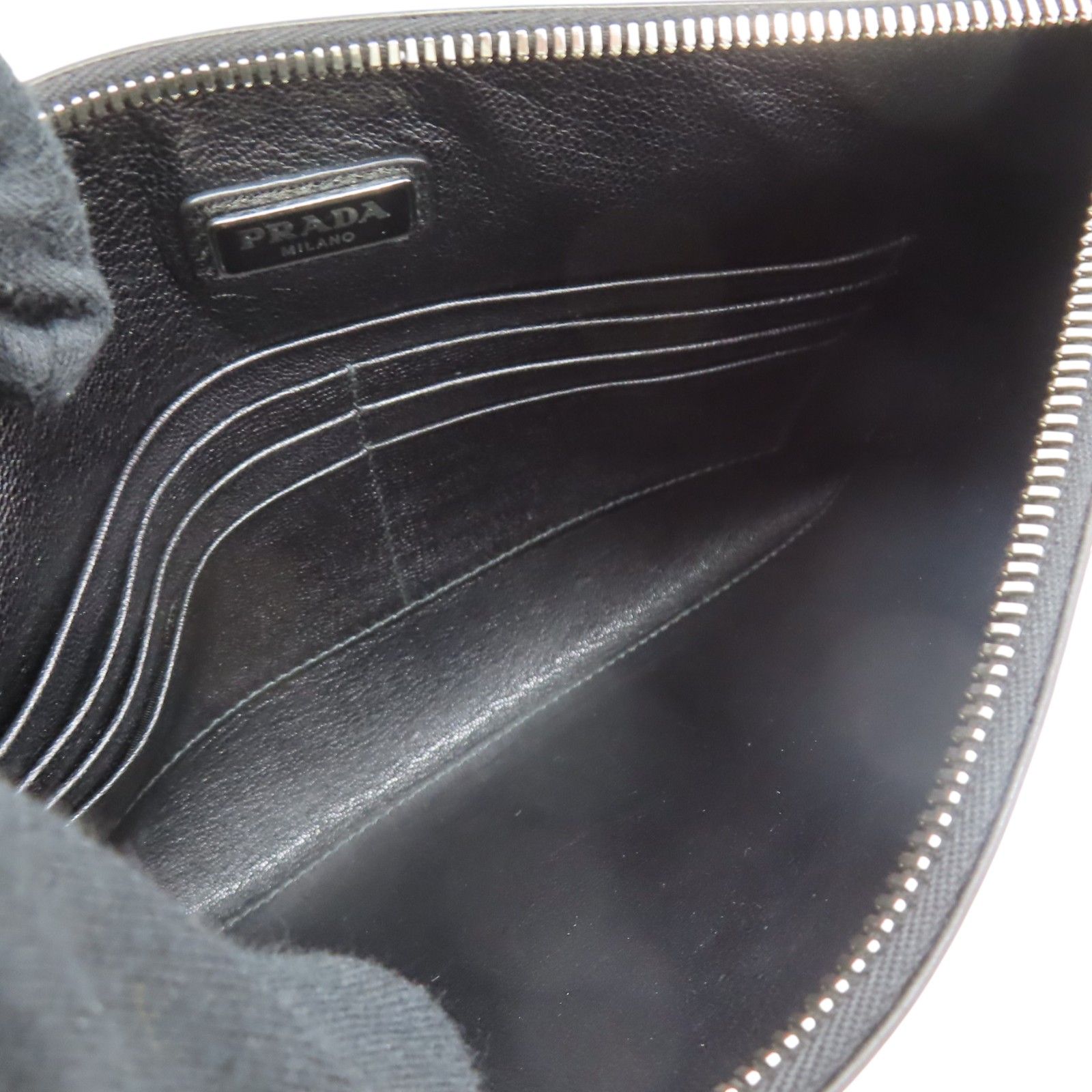 Saffiano Leather Clutch/Wristlet — view 5