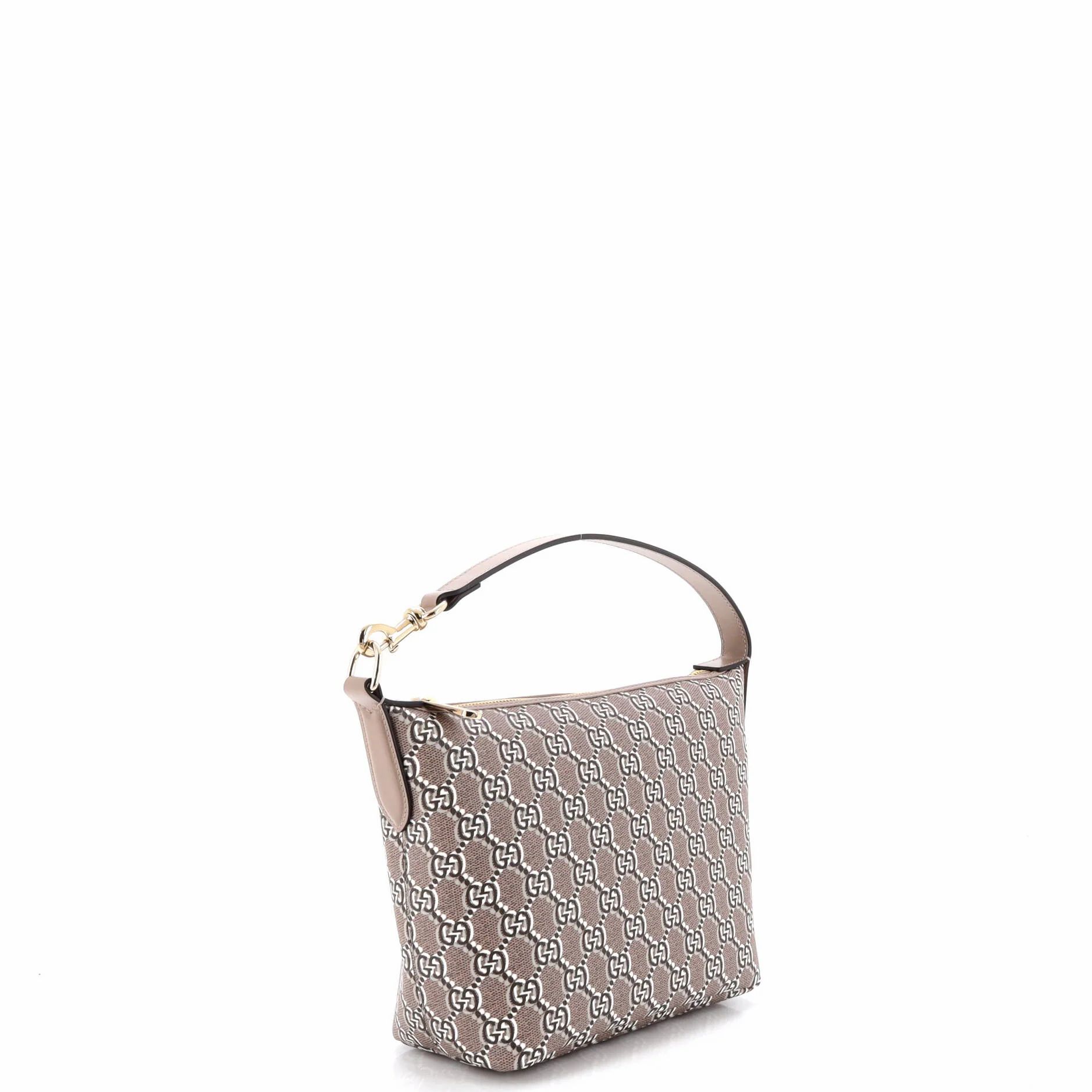 Ophidia Zip Shoulder Bag Gg Shadow Coated Canvas Super Mini — view 2