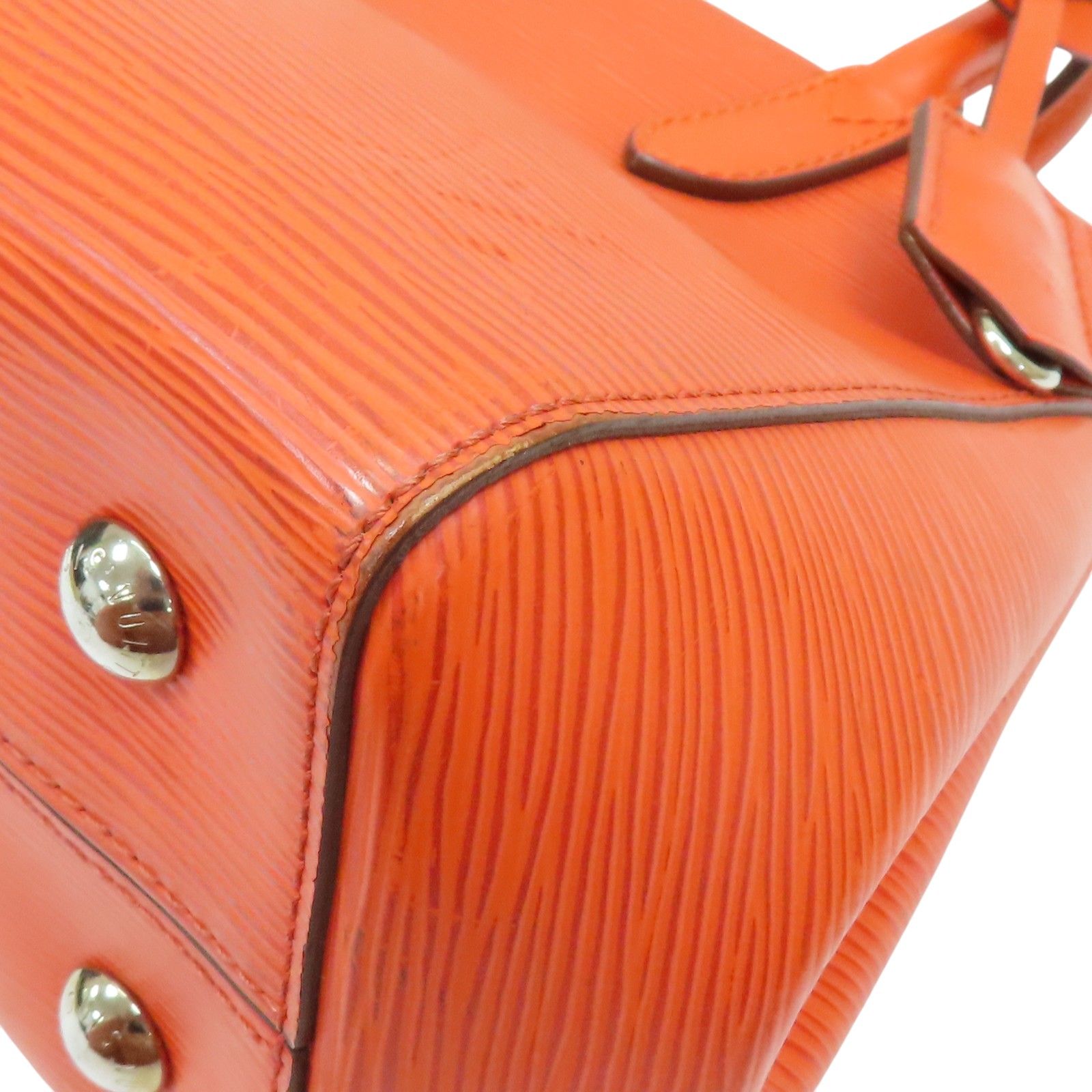 Marly Bb Shoulder Handbag Epi Leather Orange M 94618 — view 11