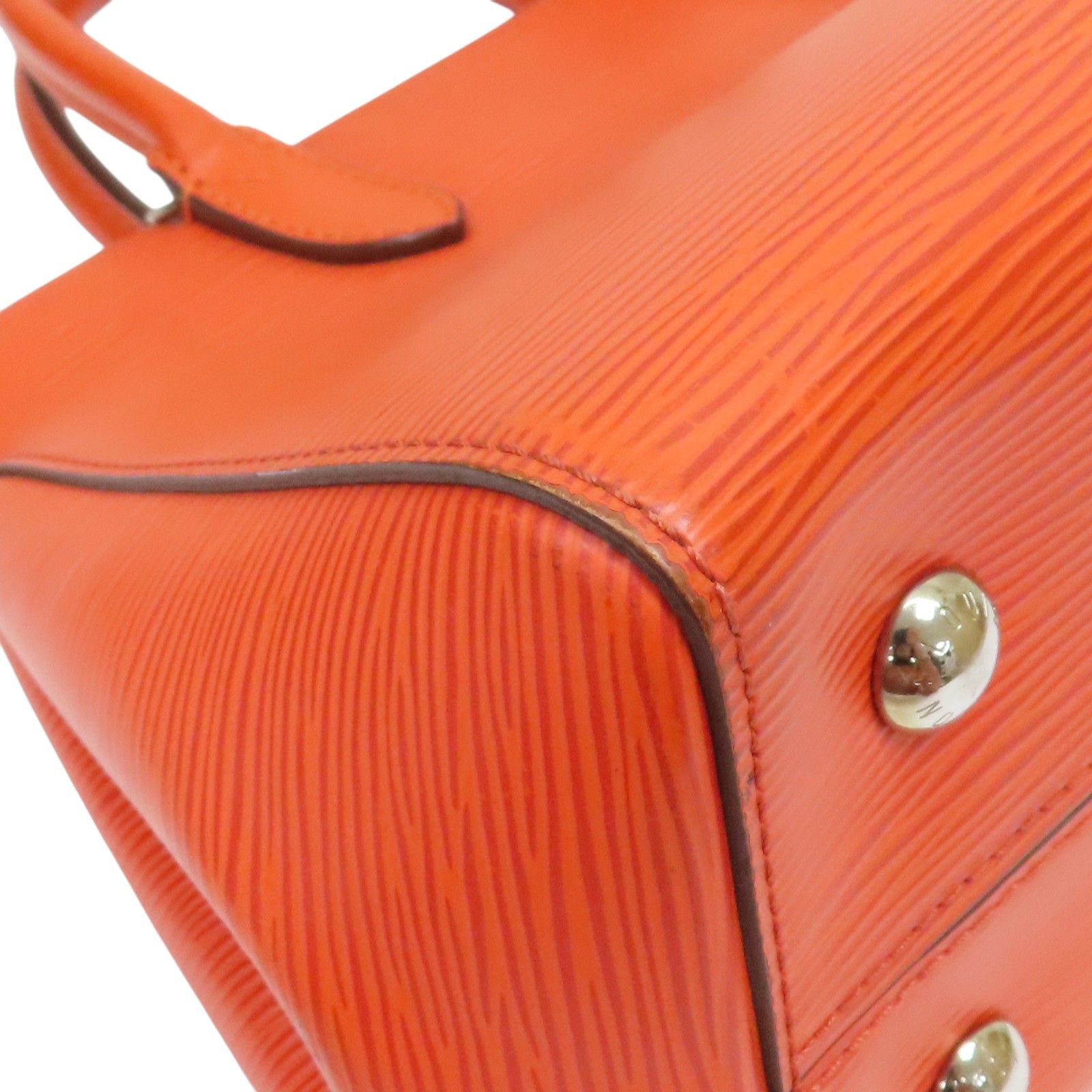 Marly Bb Shoulder Handbag Epi Leather Orange M 94618 — view 12