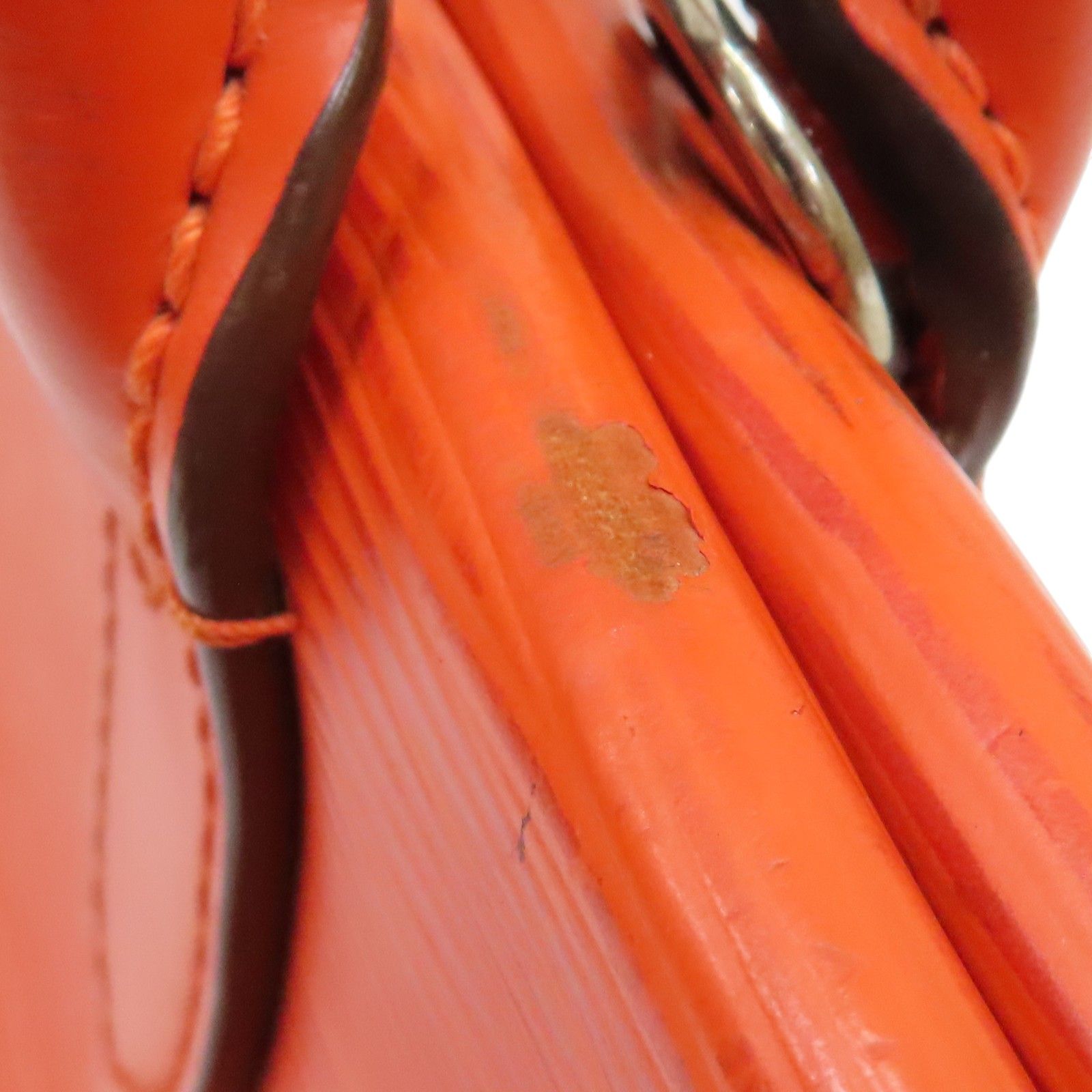 Marly Bb Shoulder Handbag Epi Leather Orange M 94618 — view 15