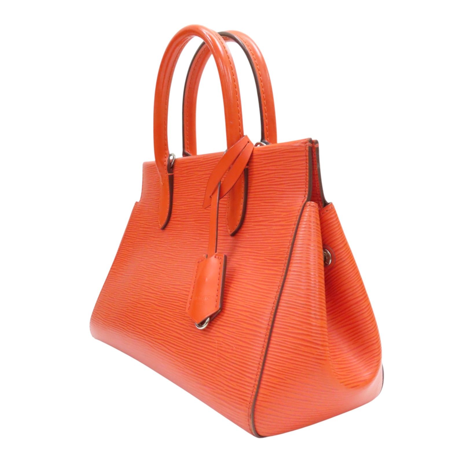 Marly Bb Shoulder Handbag Epi Leather Orange M 94618 — view 3