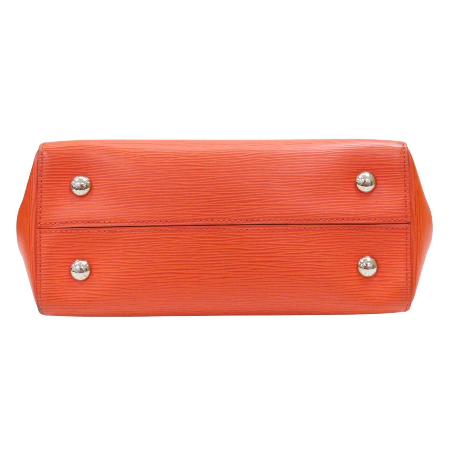Marly Bb Shoulder Handbag Epi Leather Orange M 94618 — view 4