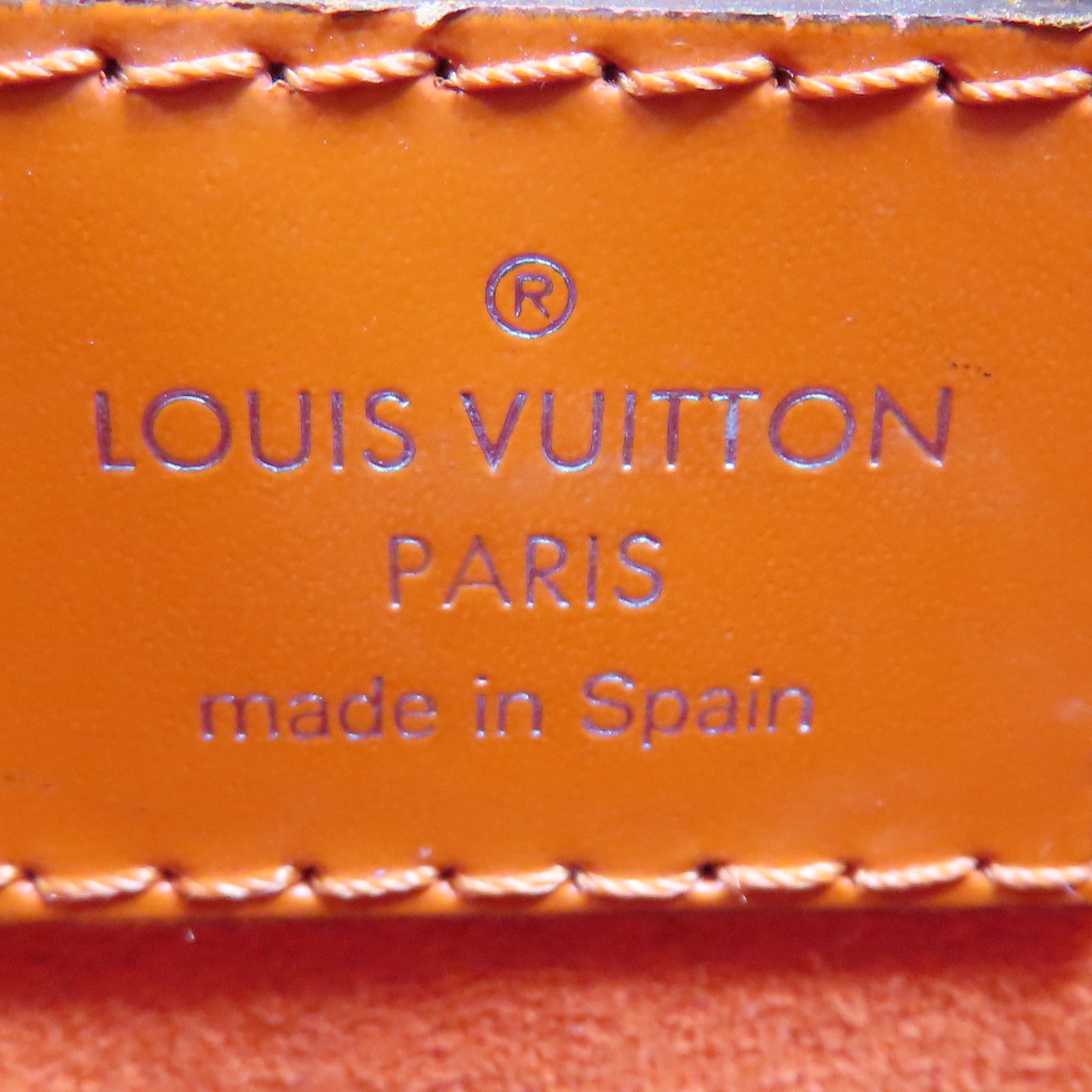 Marly Bb Shoulder Handbag Epi Leather Orange M 94618 — view 8