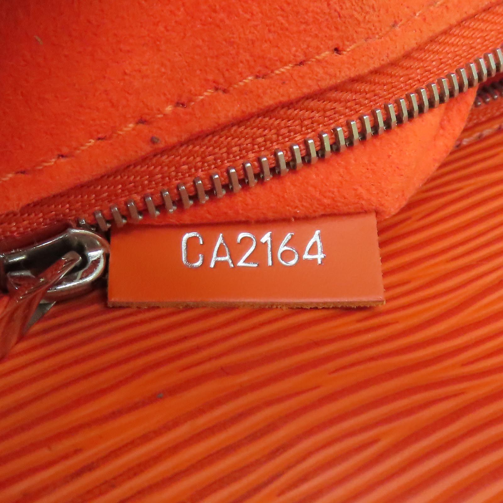 Marly Bb Shoulder Handbag Epi Leather Orange M 94618 — view 9