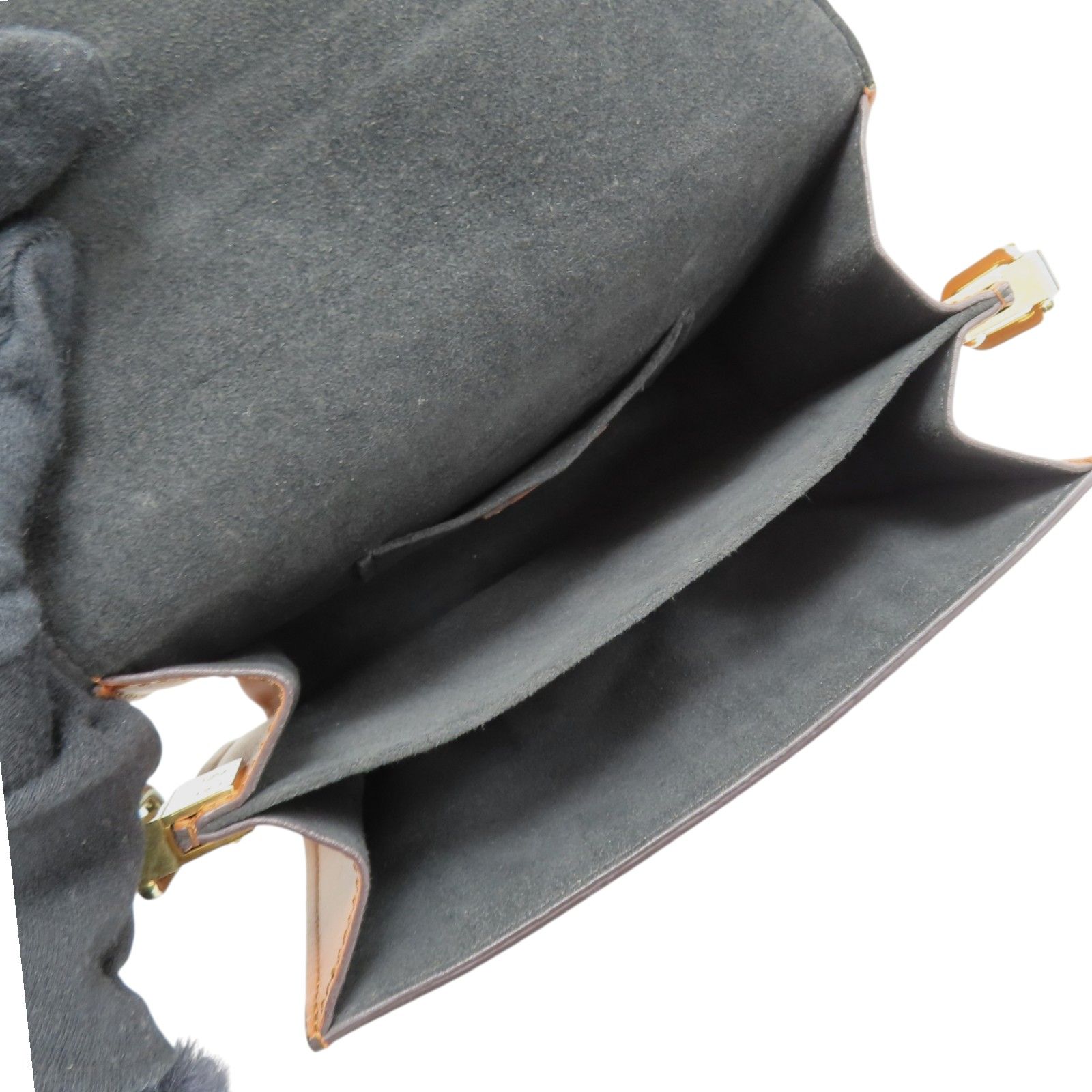 Dauphine Mini Shoulder Bag Monogram Reverse Brown M 45959 — view 5