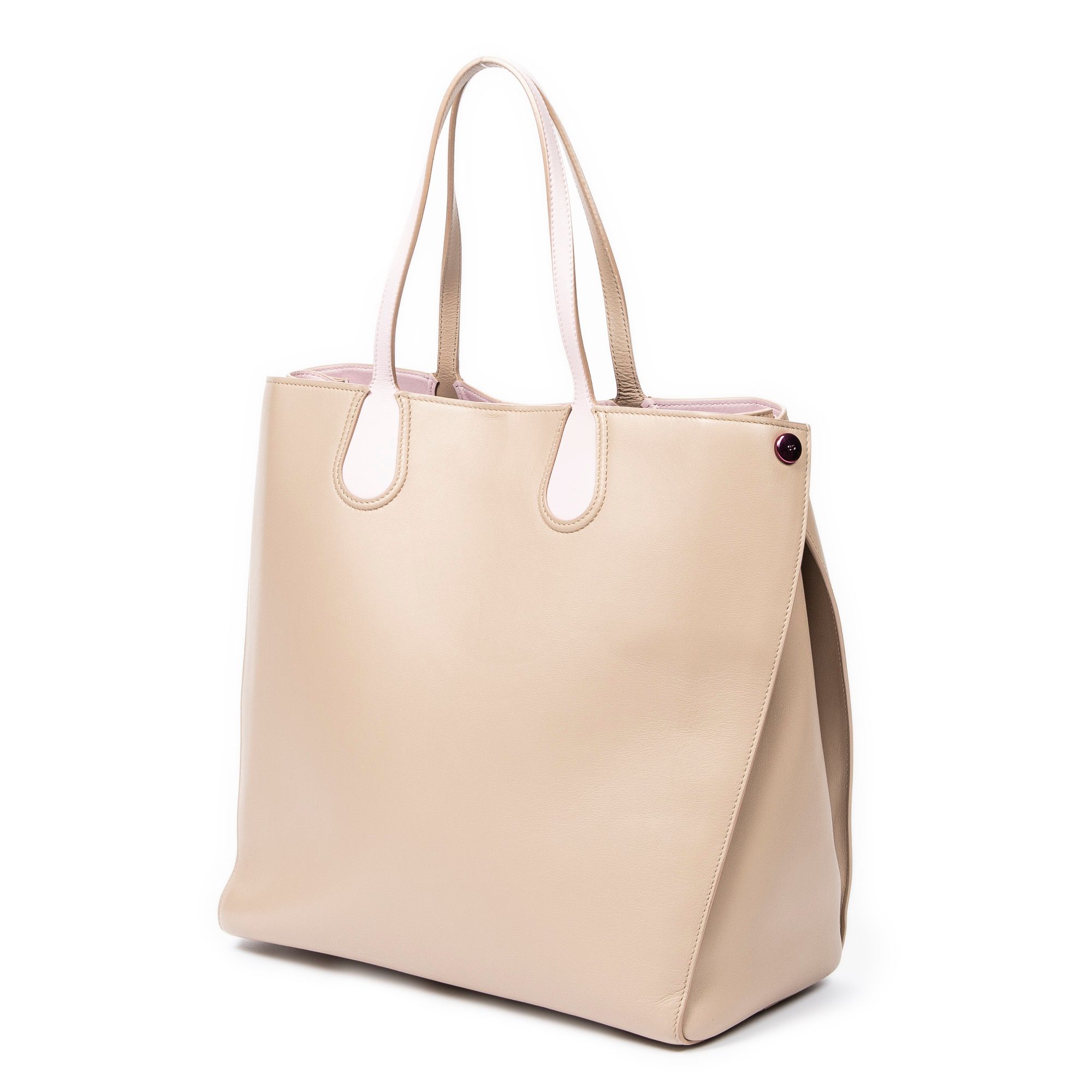 Addict Shopping Tote  Calfskin Leather — view 2