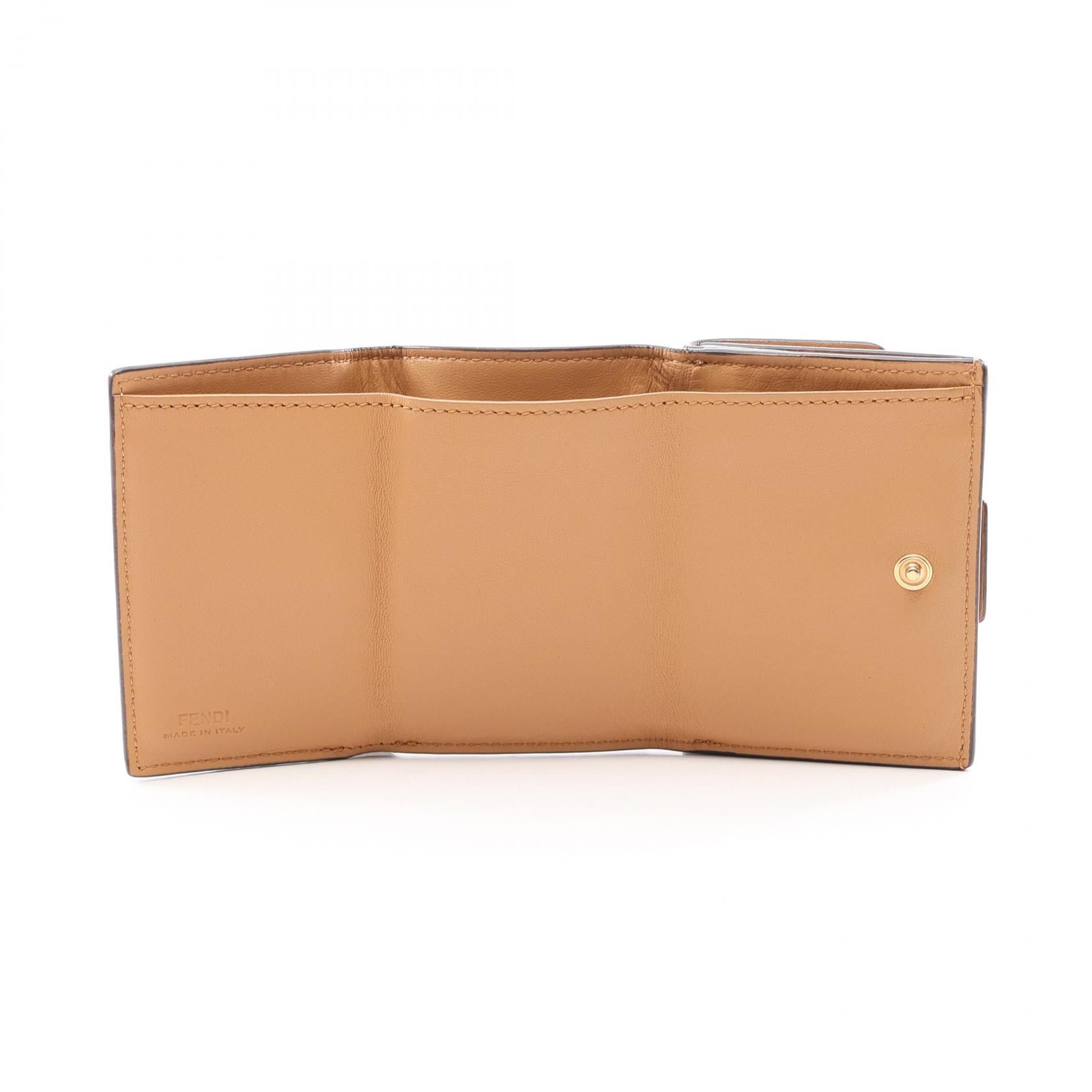 FF Embossed Logo Tri-Fold Wallet — view 3