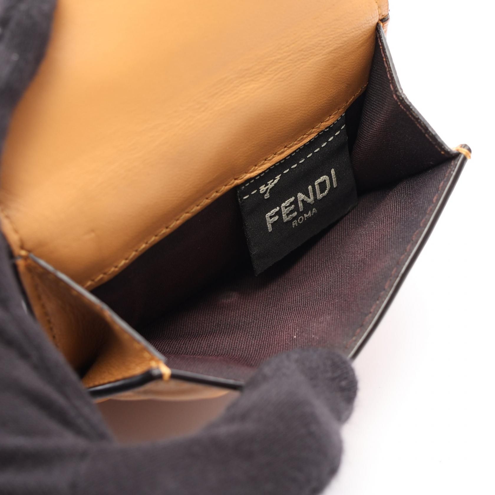 FF Embossed Logo Tri-Fold Wallet — view 4