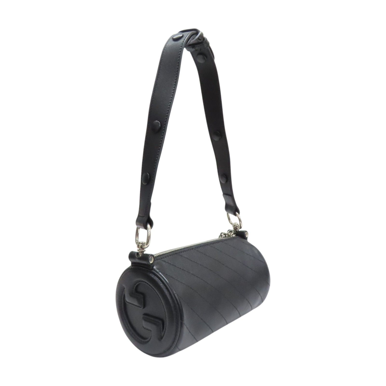 Black Calfskin Blondie Mini Shoulder Bag — view 2